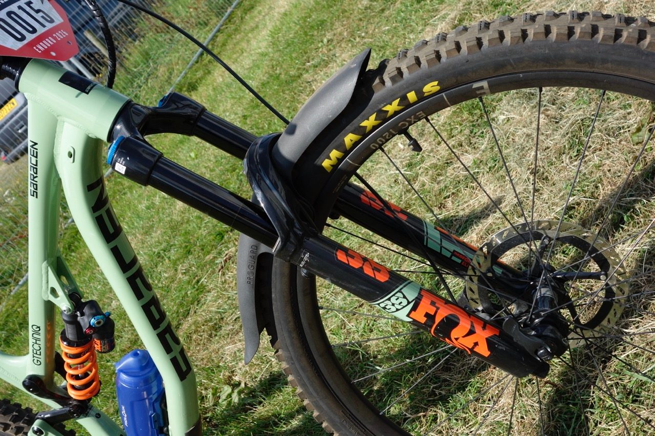 Jono Jones with his Saracen Ariel 60