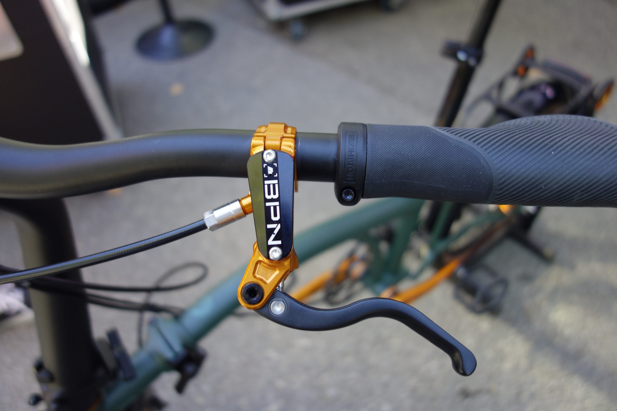 Brompton G–Line with Hope parts