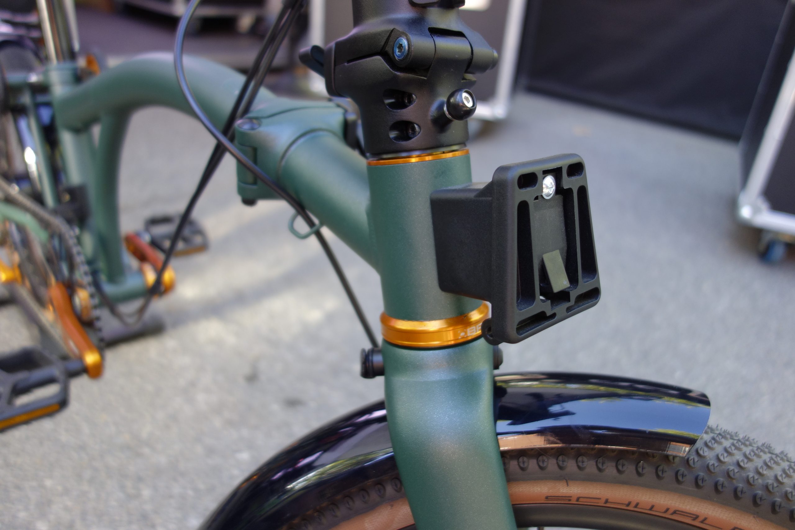 Brompton G–Line with Hope parts