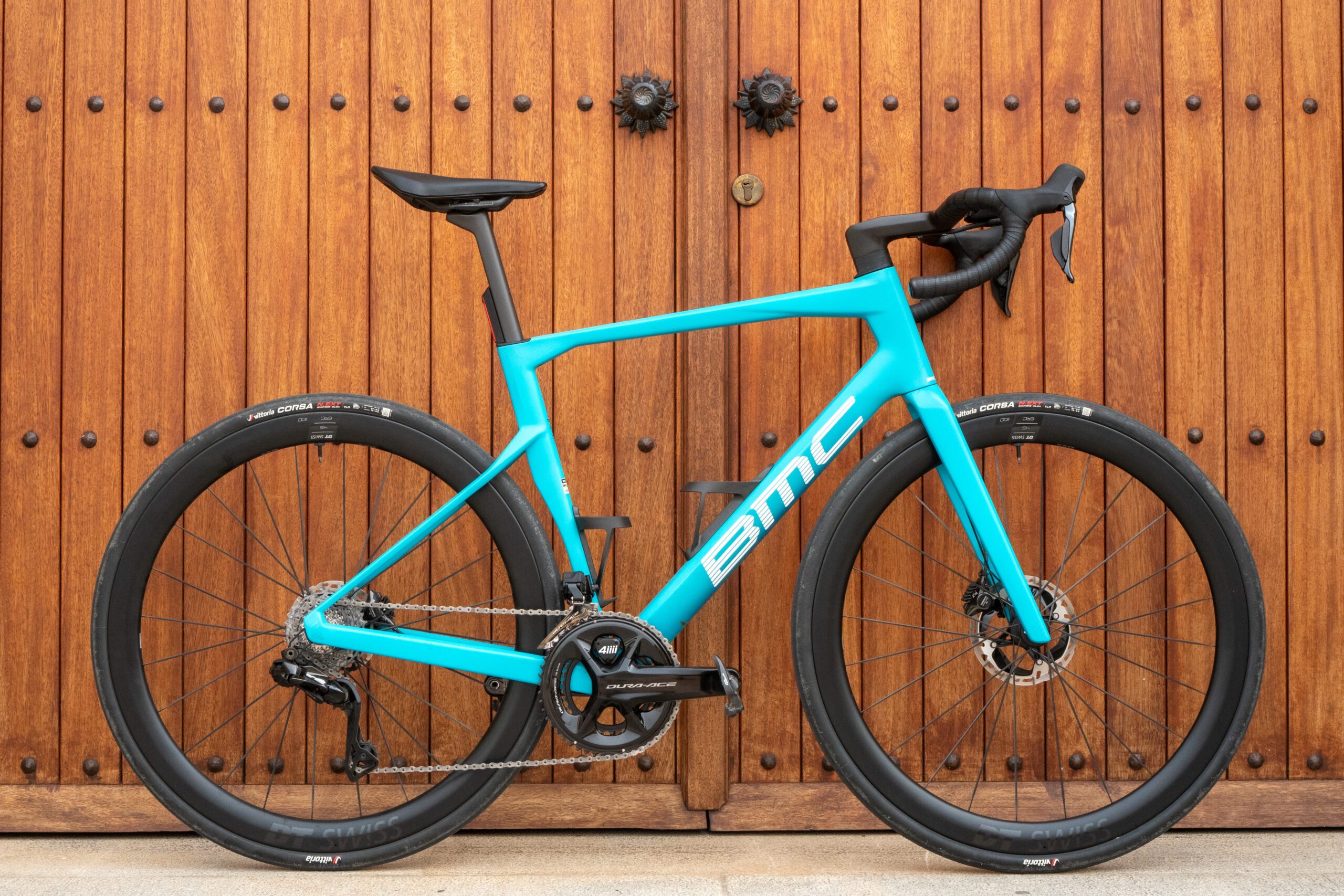 BMC Roadmachine 01 against a door