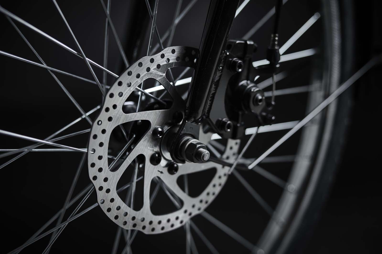 Buffalo Pro bike disc brake.