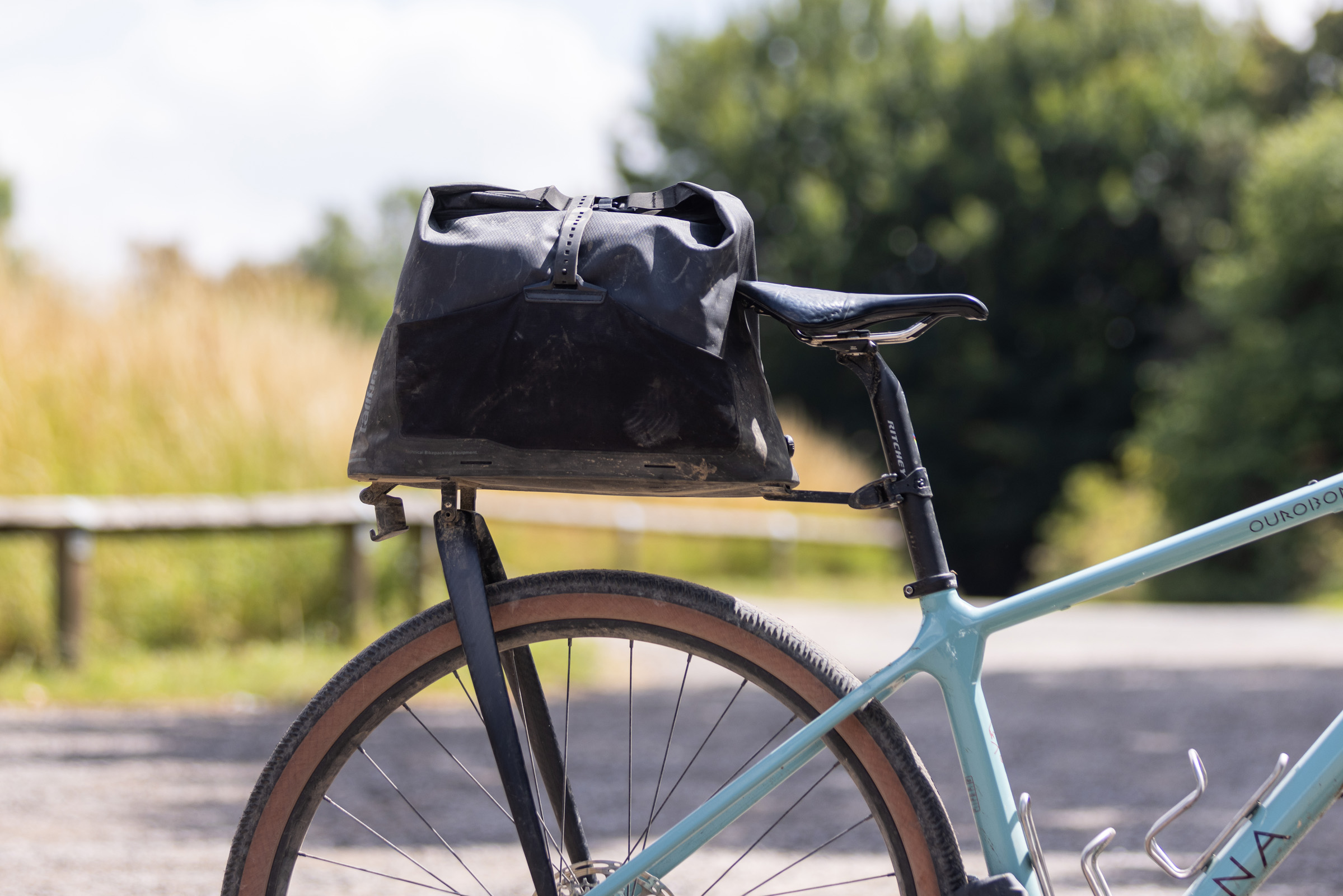 Tailfin AeroPack Cargo fitted on a Kona Ouroboros