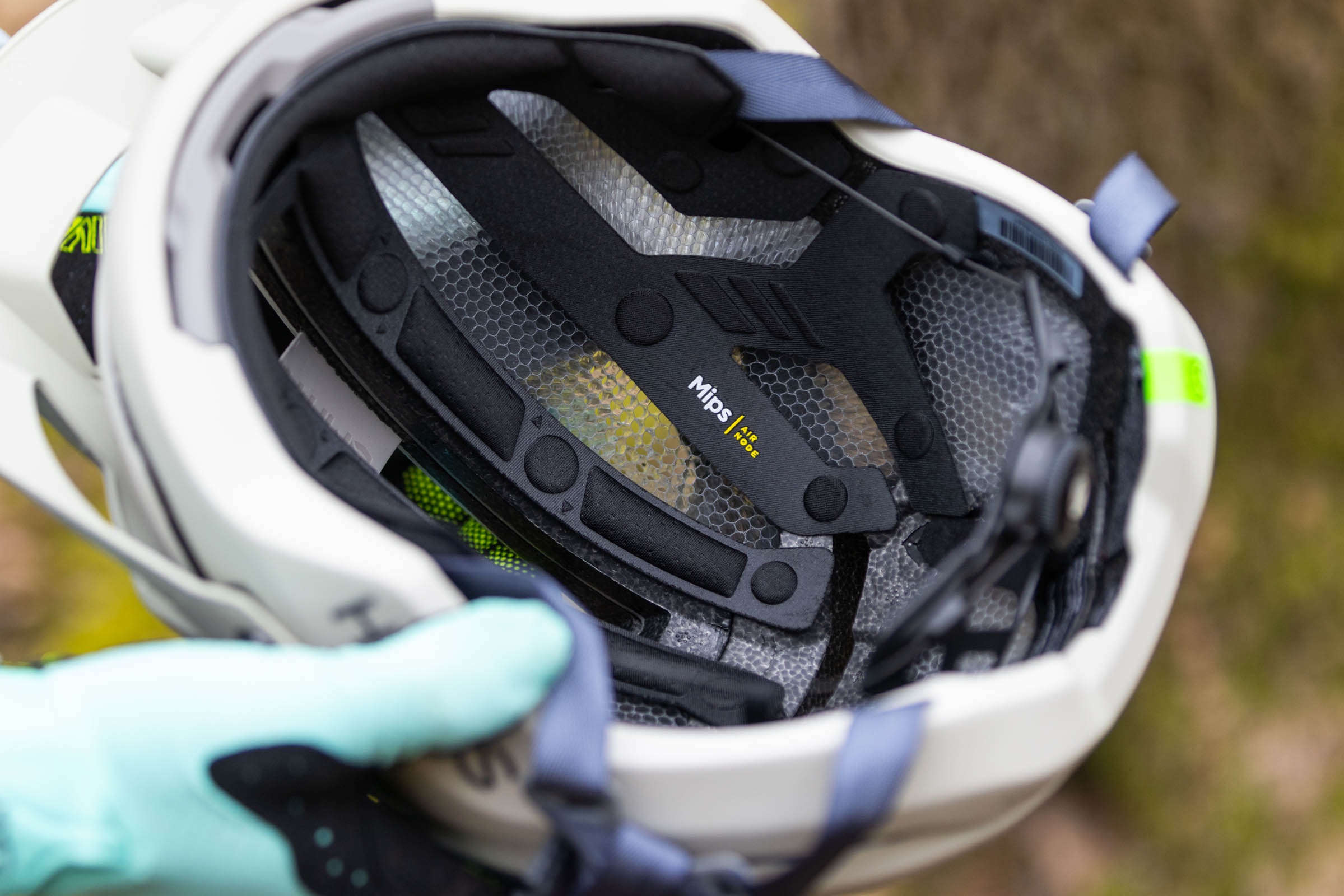 Inside of the Smith Forefront 3 helmet.