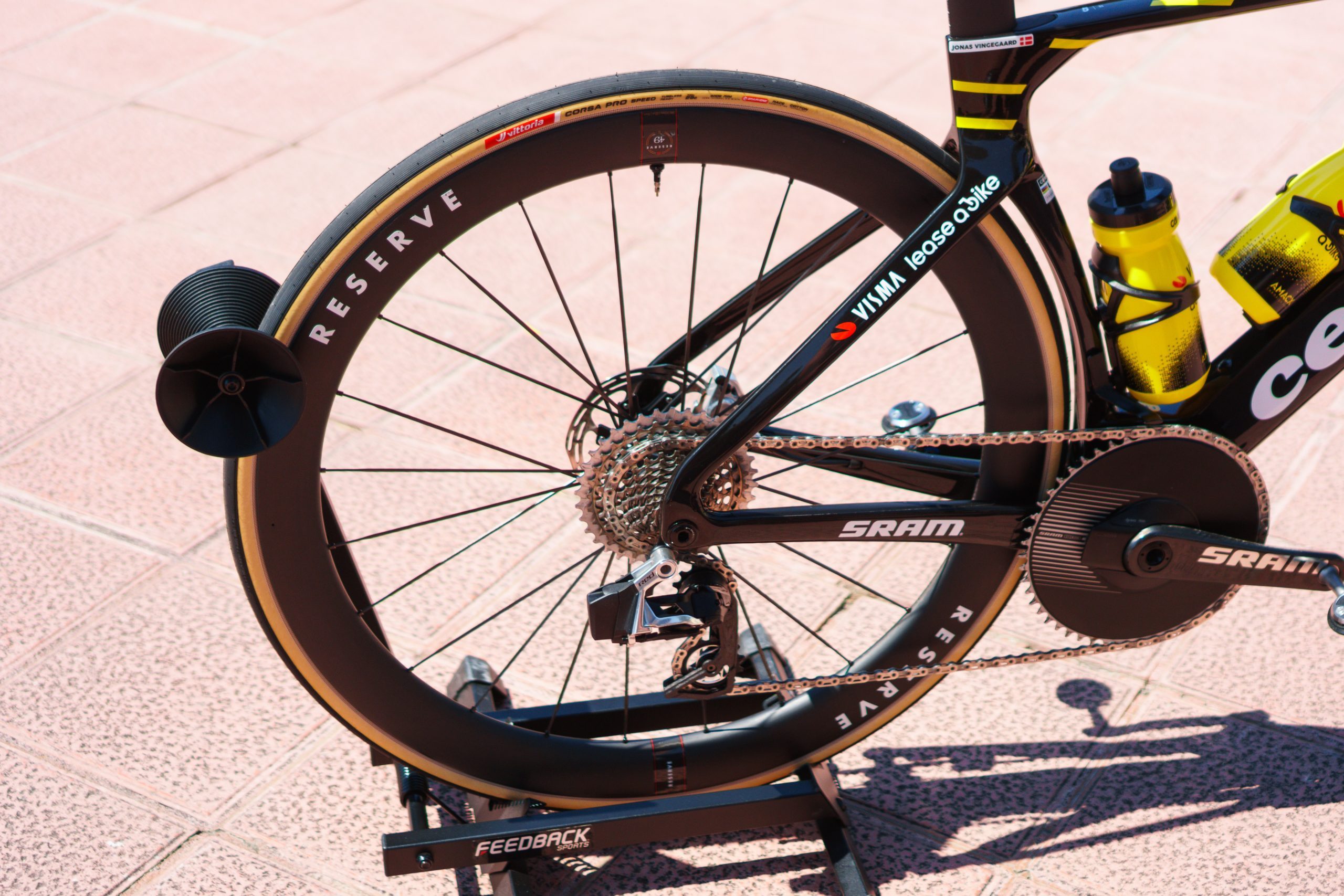 Jonas Vingegaard Cervélo S5 at the 2026 Tour de France.