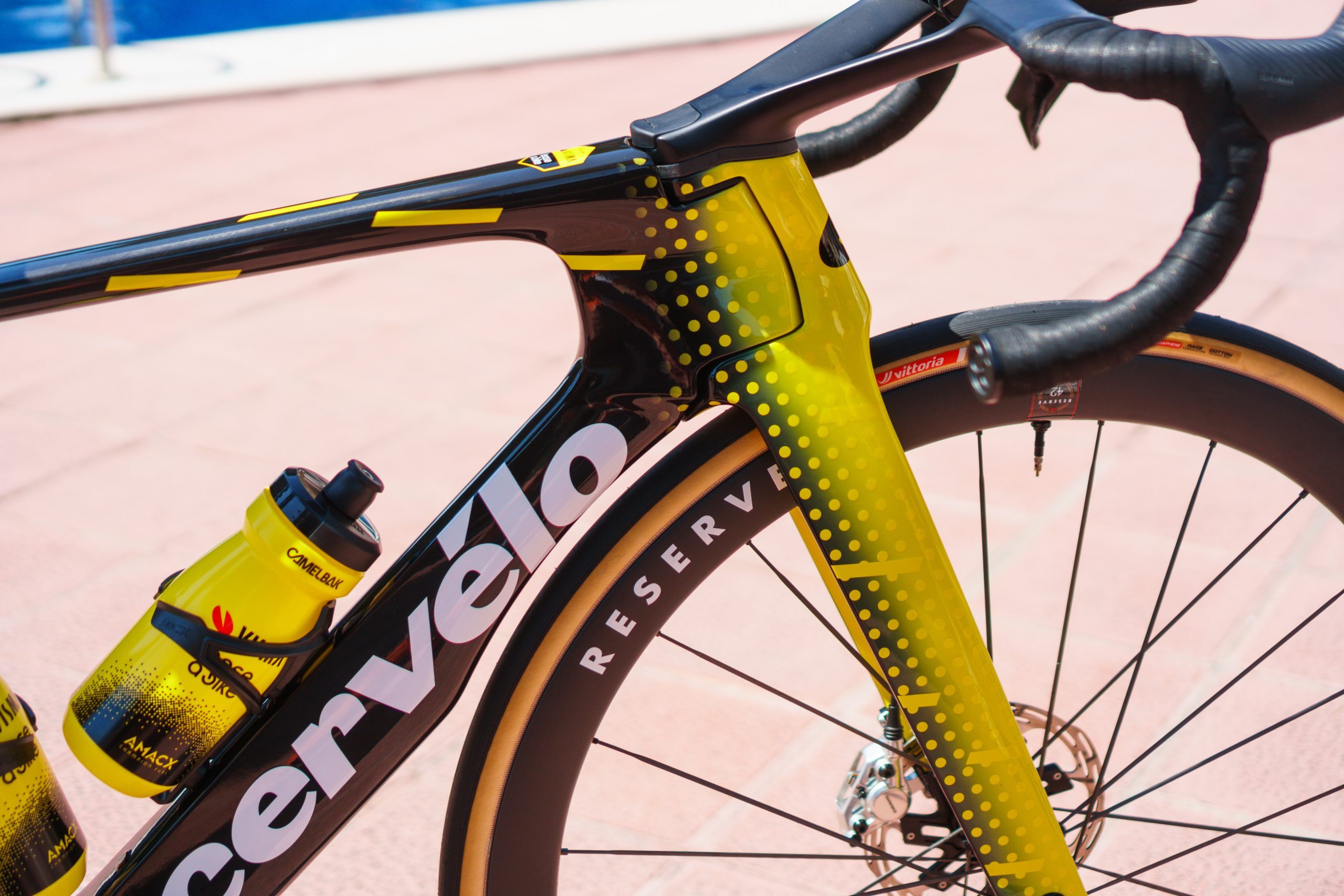 Jonas Vingegaard Cervélo S5 at the 2026 Tour de France.