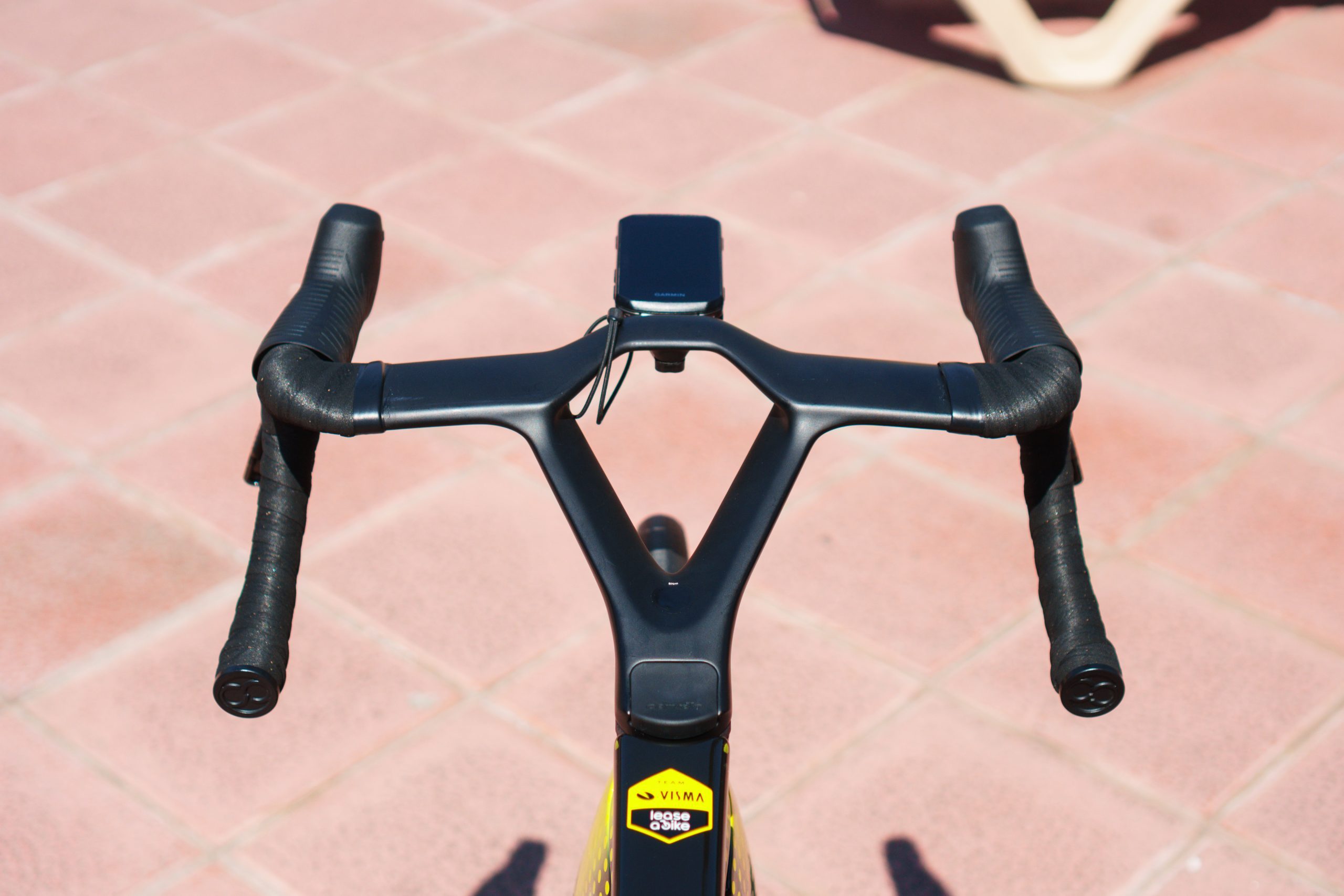 Jonas Vingegaard Cervélo S5 at the 2026 Tour de France cockpit.