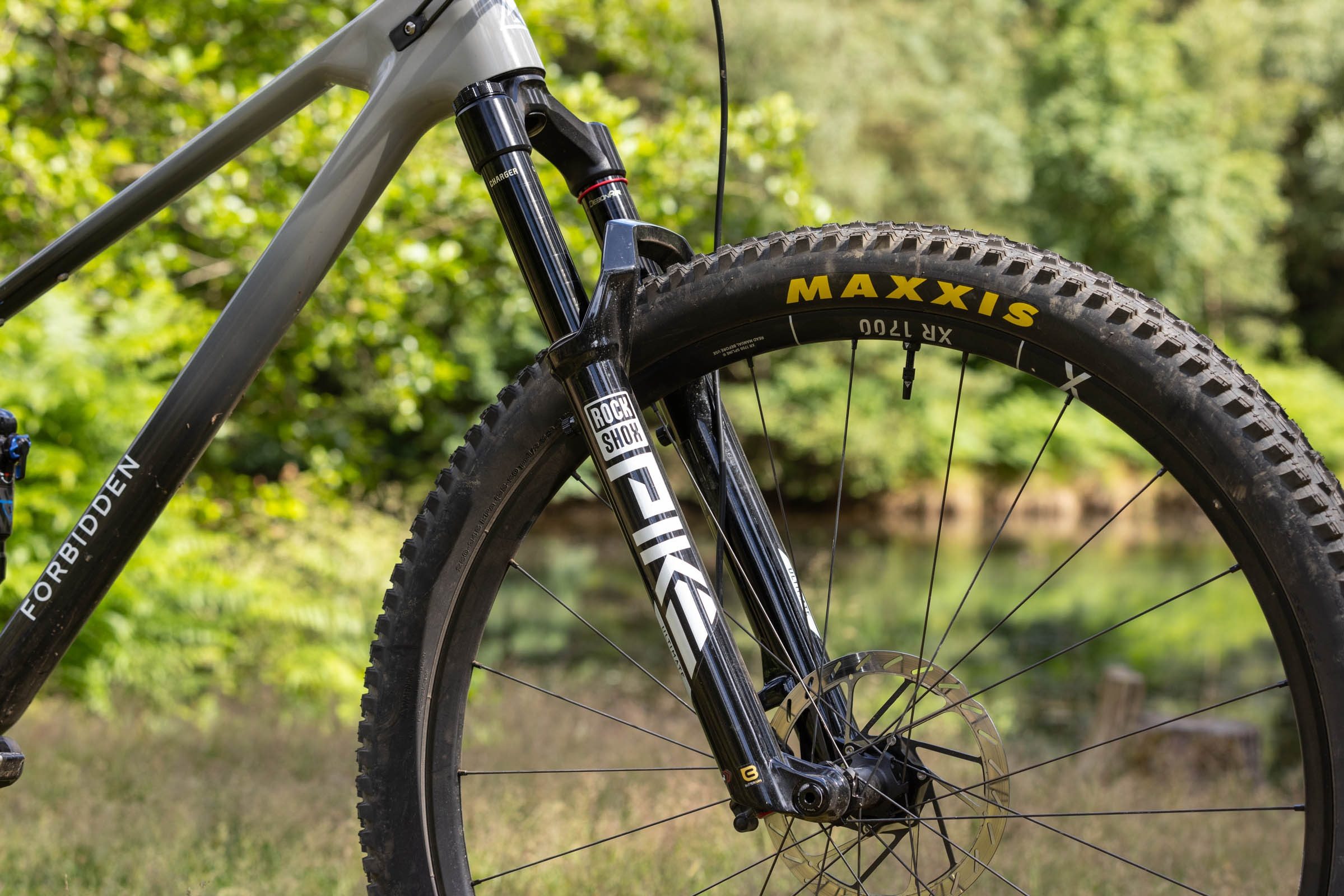 RockShox Pike Ultimate fork bolted to a Forbidden Reya.