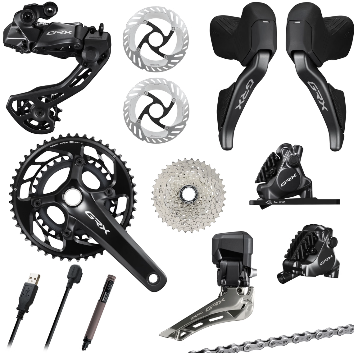 Shimano GRX 825 12-Speed Di2