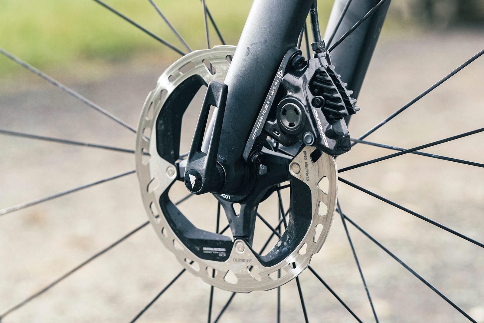 Shimano Dura-Ace disc brakes on Canyon Ultimate CFR