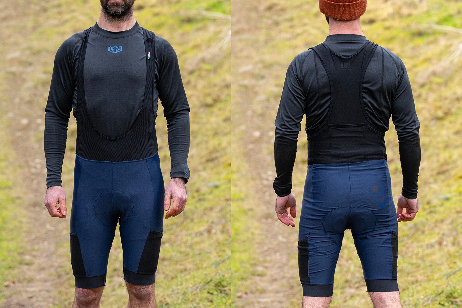 Madison Roam cargo bib shorts