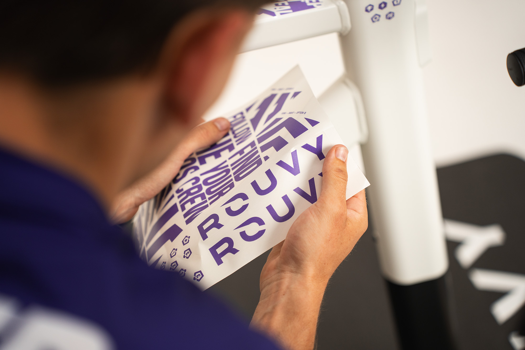 Zwift Ride Rouvy stickers
