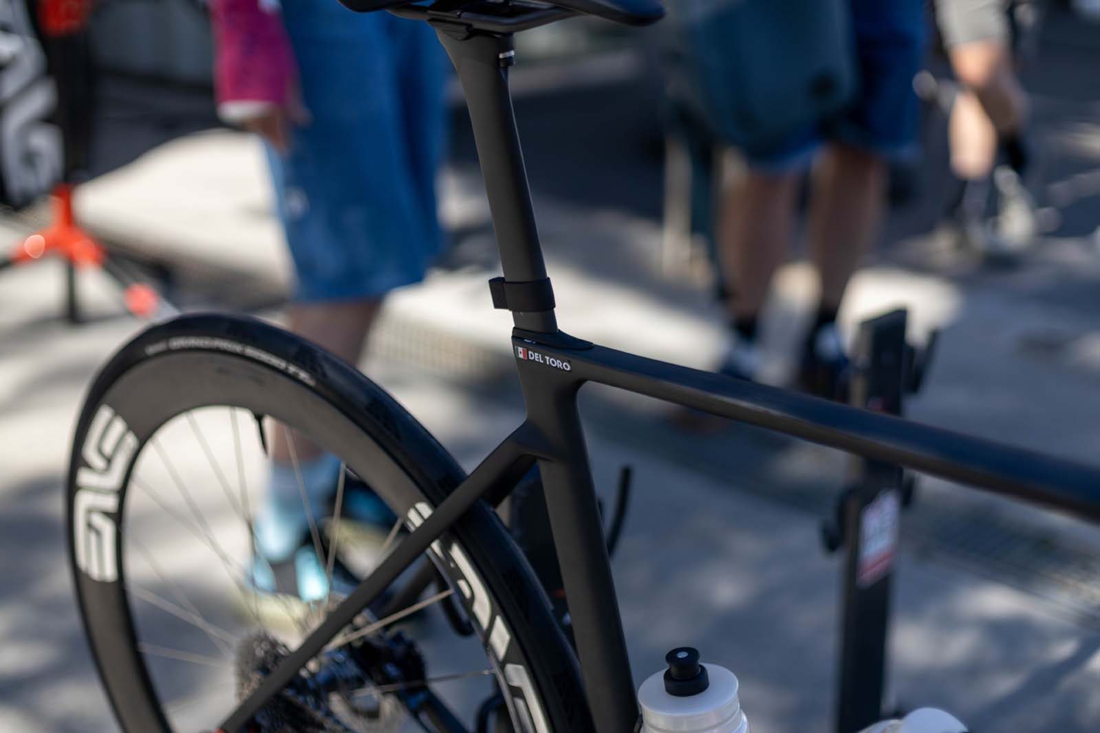 Isaac Del Toro's Colnago V5Rs.