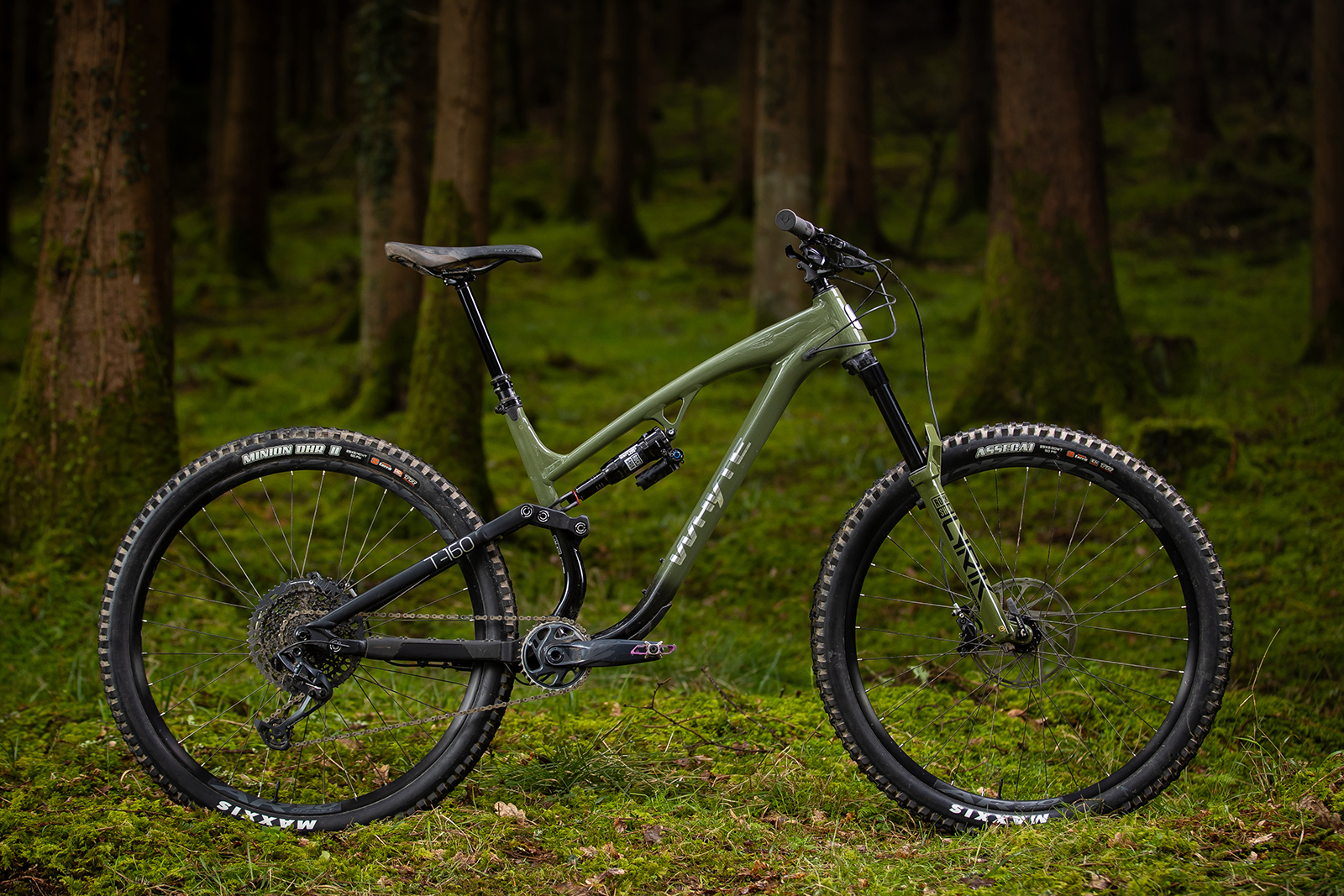 Whyte T-160 RS bike full suspension mountain bike