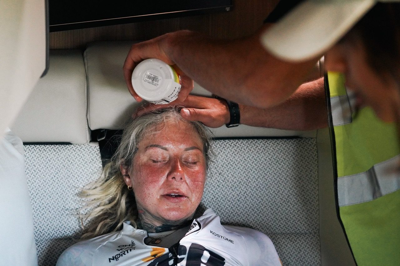 Dr Sarah Ruggins length of mainland Europe record
