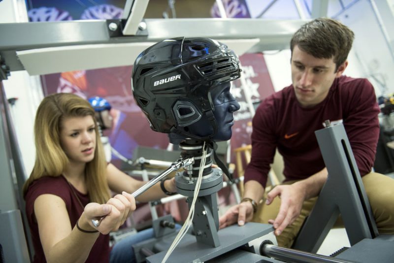 Virginia Tech lab testing images