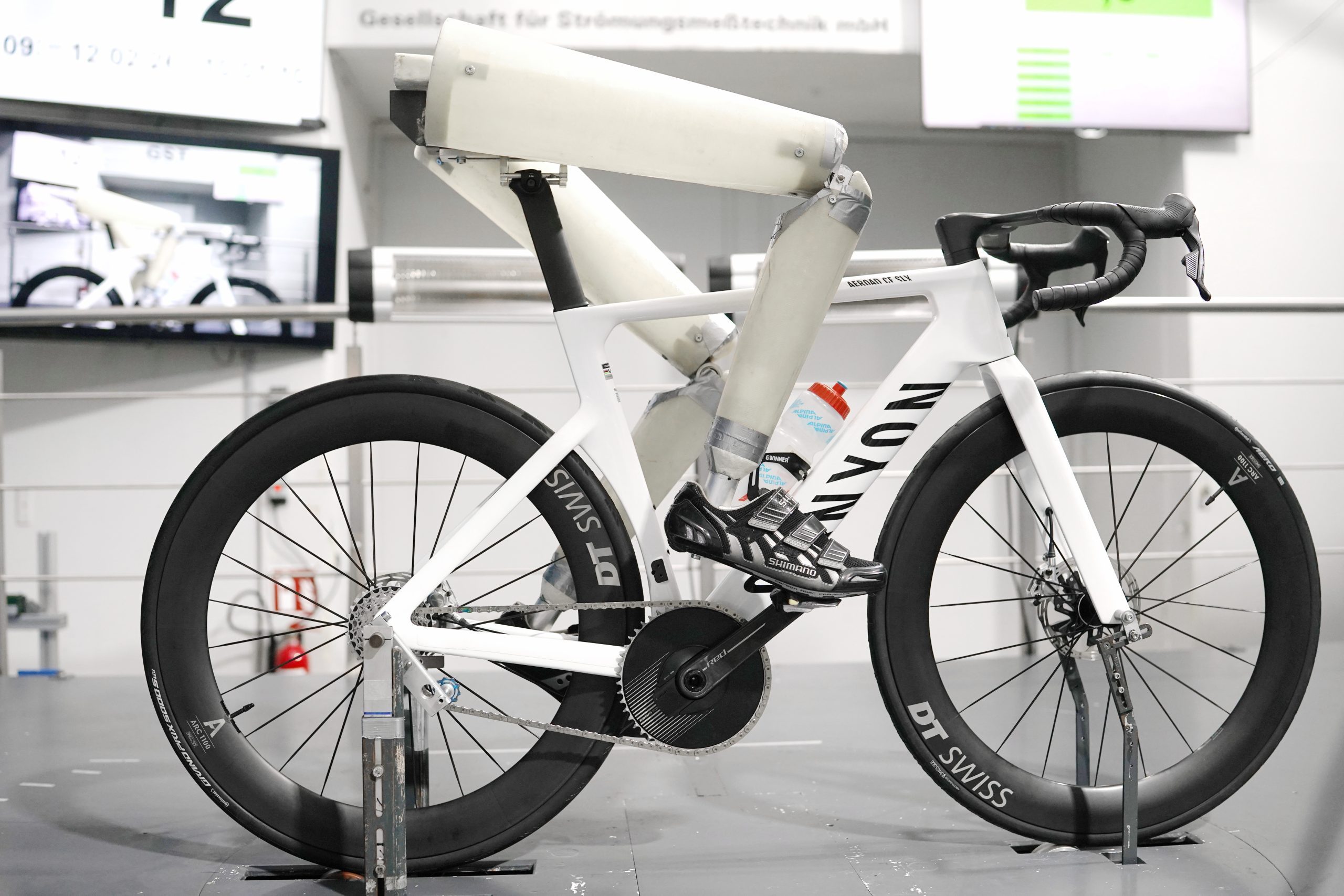 2026 Canyon Aeroad wind tunnel testing