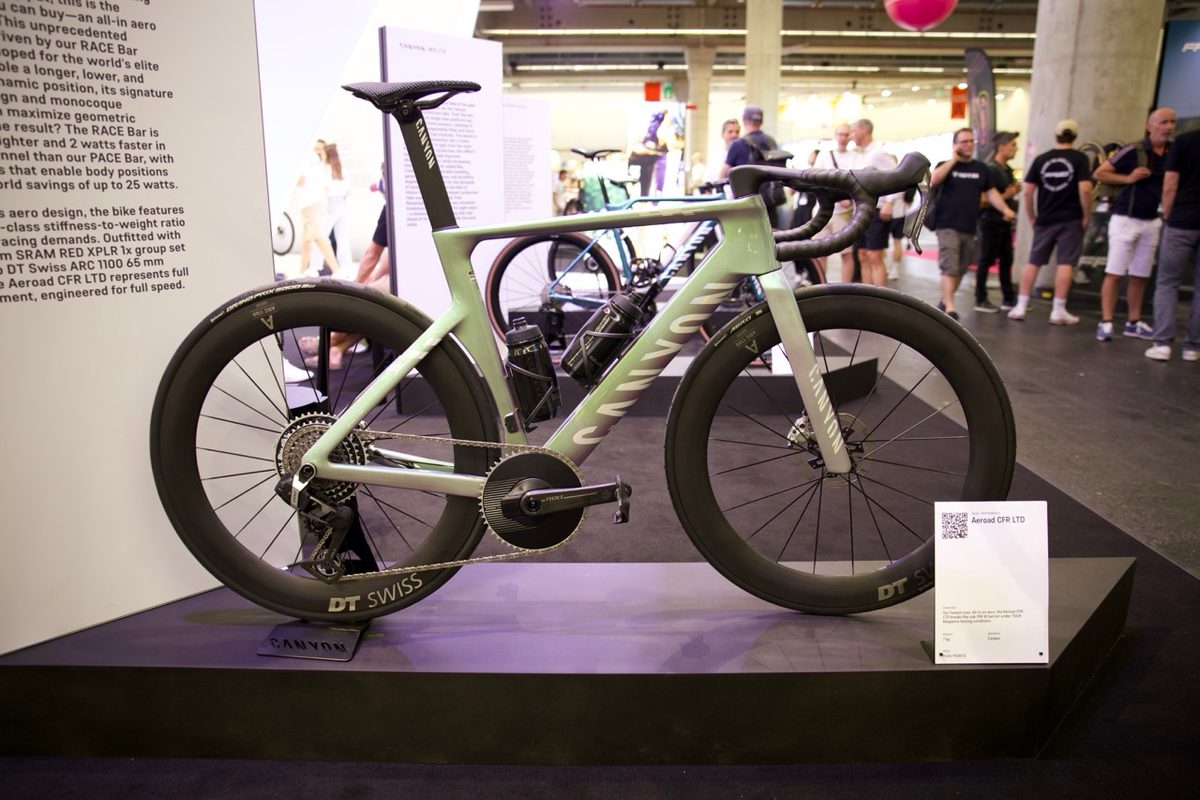 "This is the fastest Tour bike you can buy" - new Canyon Aeroad CFR LTD breaks cover at Eurobike with impressive aero claims