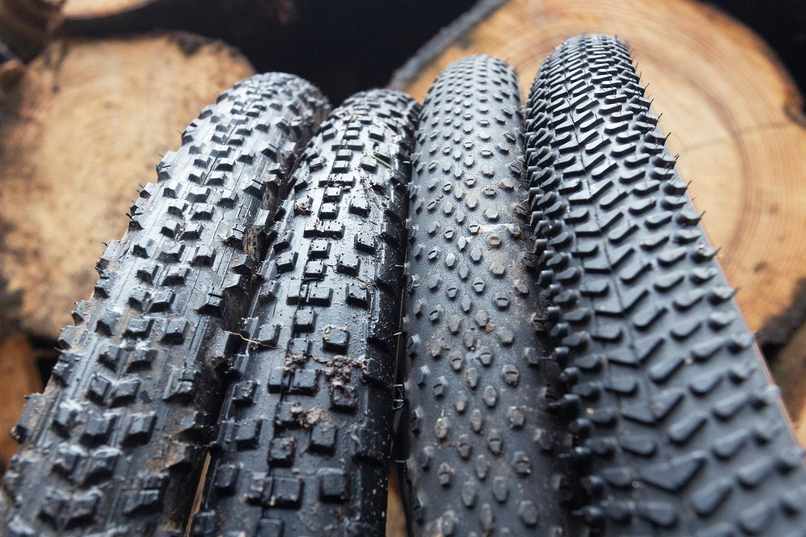 gravel_tyres Four gravel tyres