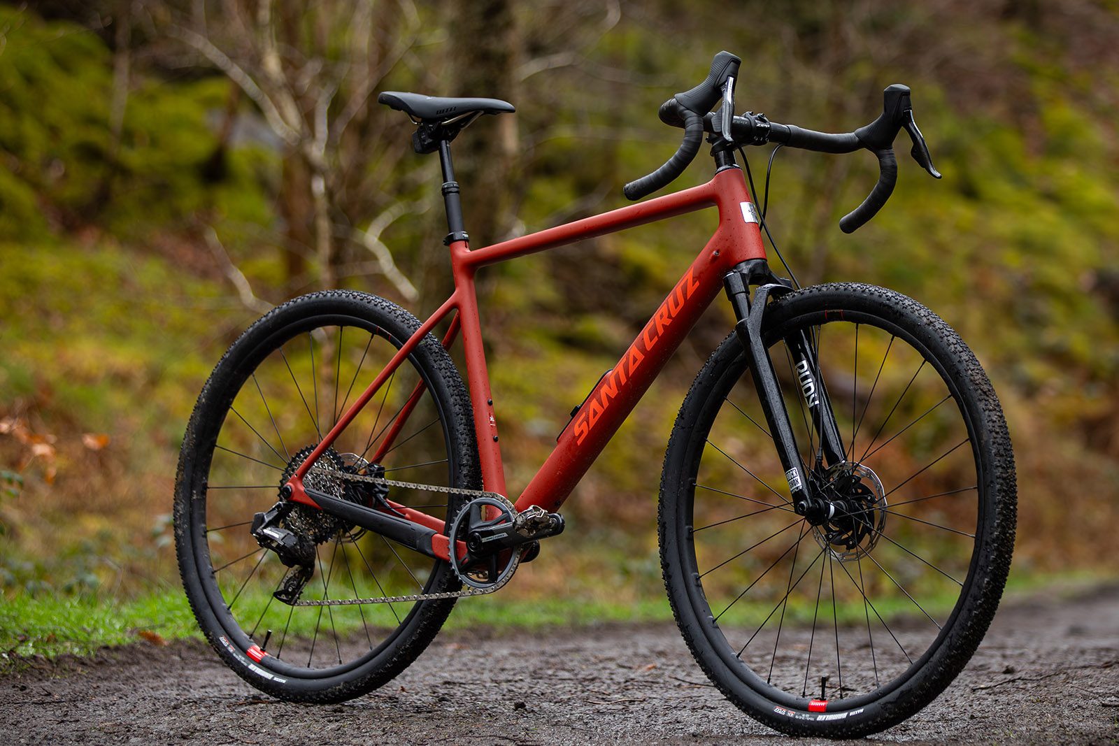 Three quarter pack shot Santa Cruz Stigmata gravel bike