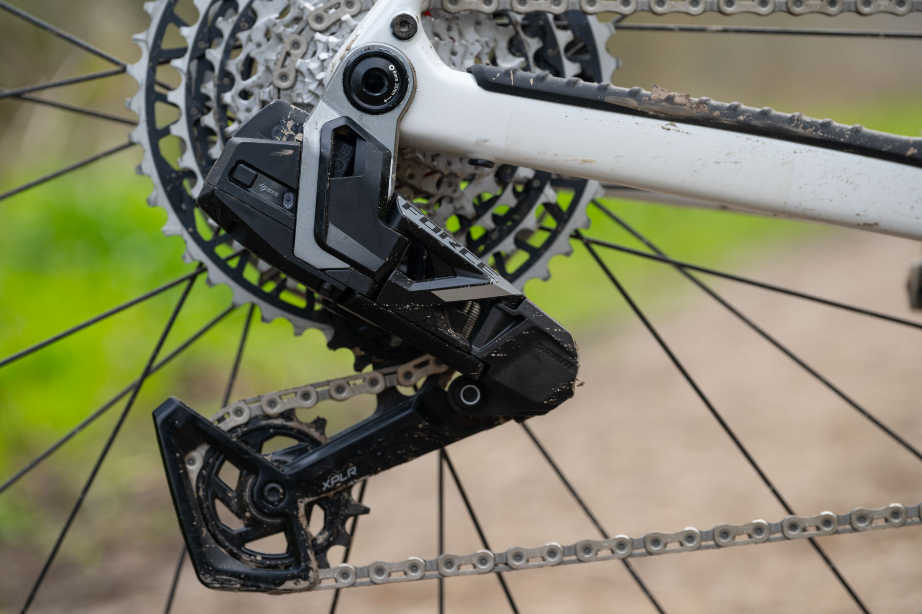 SRAM's Force XPLR AXS derailleur
