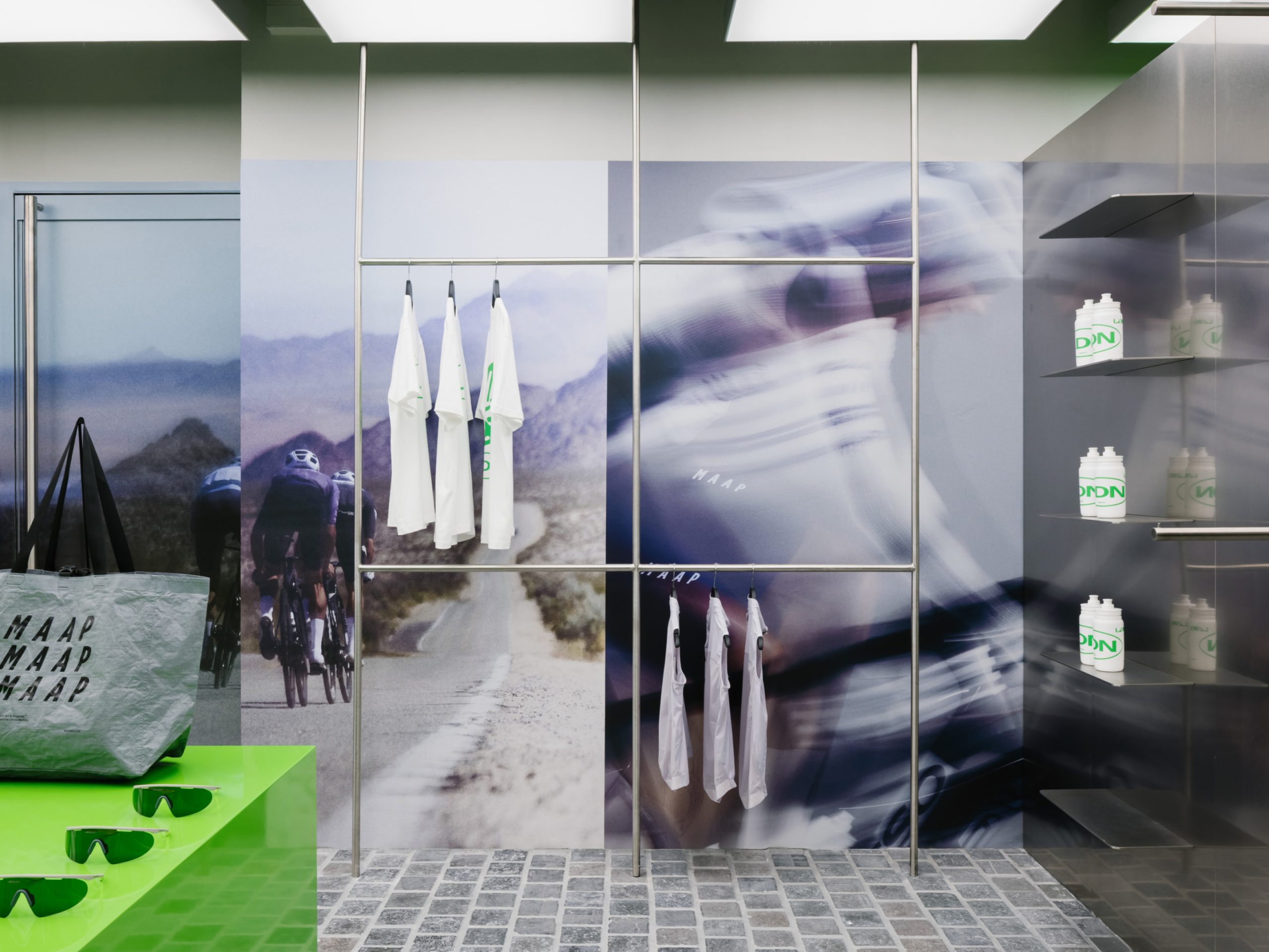 MAAP LaB concept store interior.