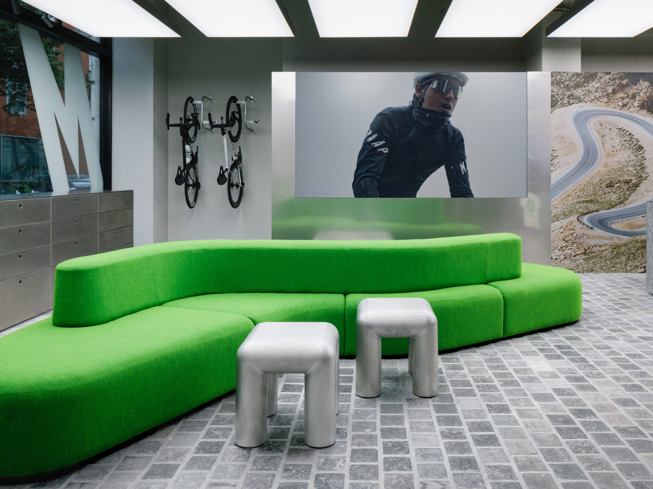 MAAP LaB concept store interior.