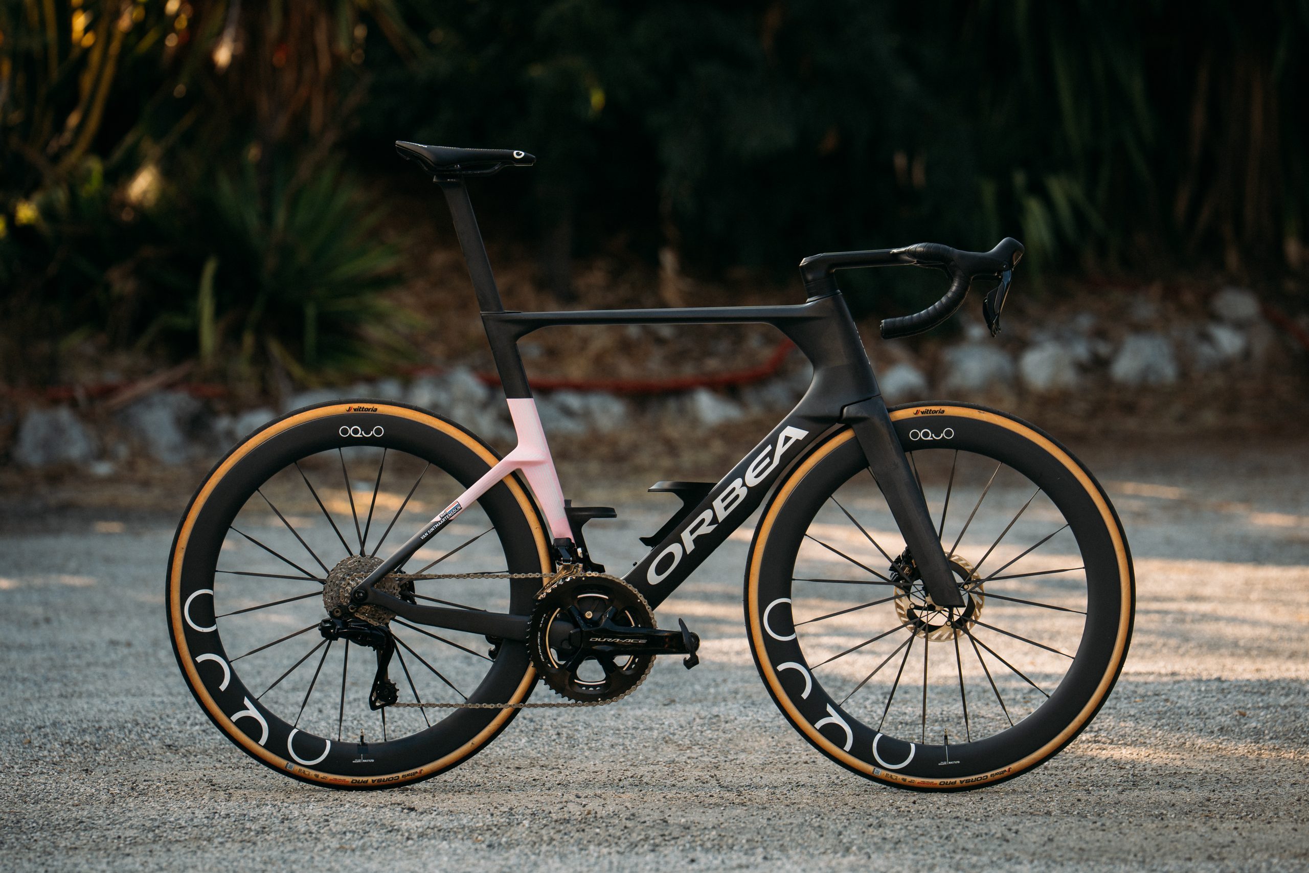 Roel van Sintmaartensdijk's Orca Aero for the 2026 Vuelta a Espana.