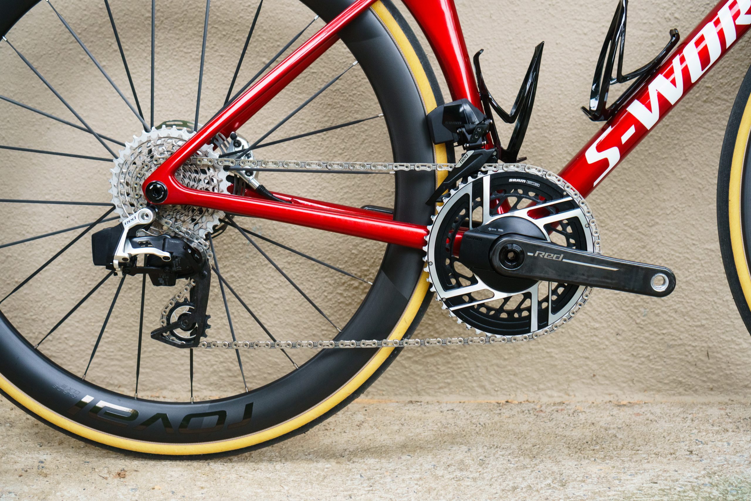 SRAM Red AXS groupset on Specialized Tarmac SL9