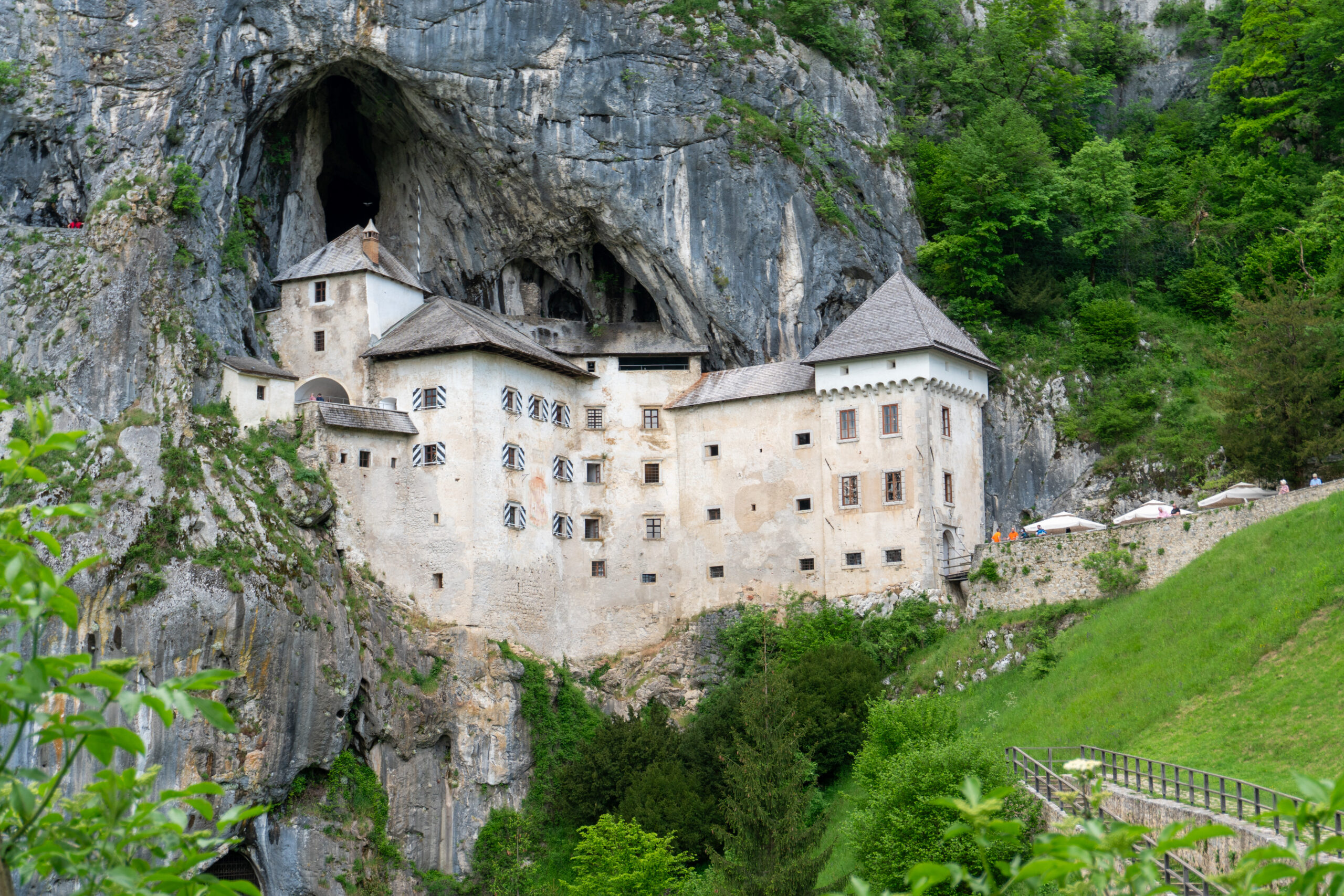 Predjama Castle in Slovenia 