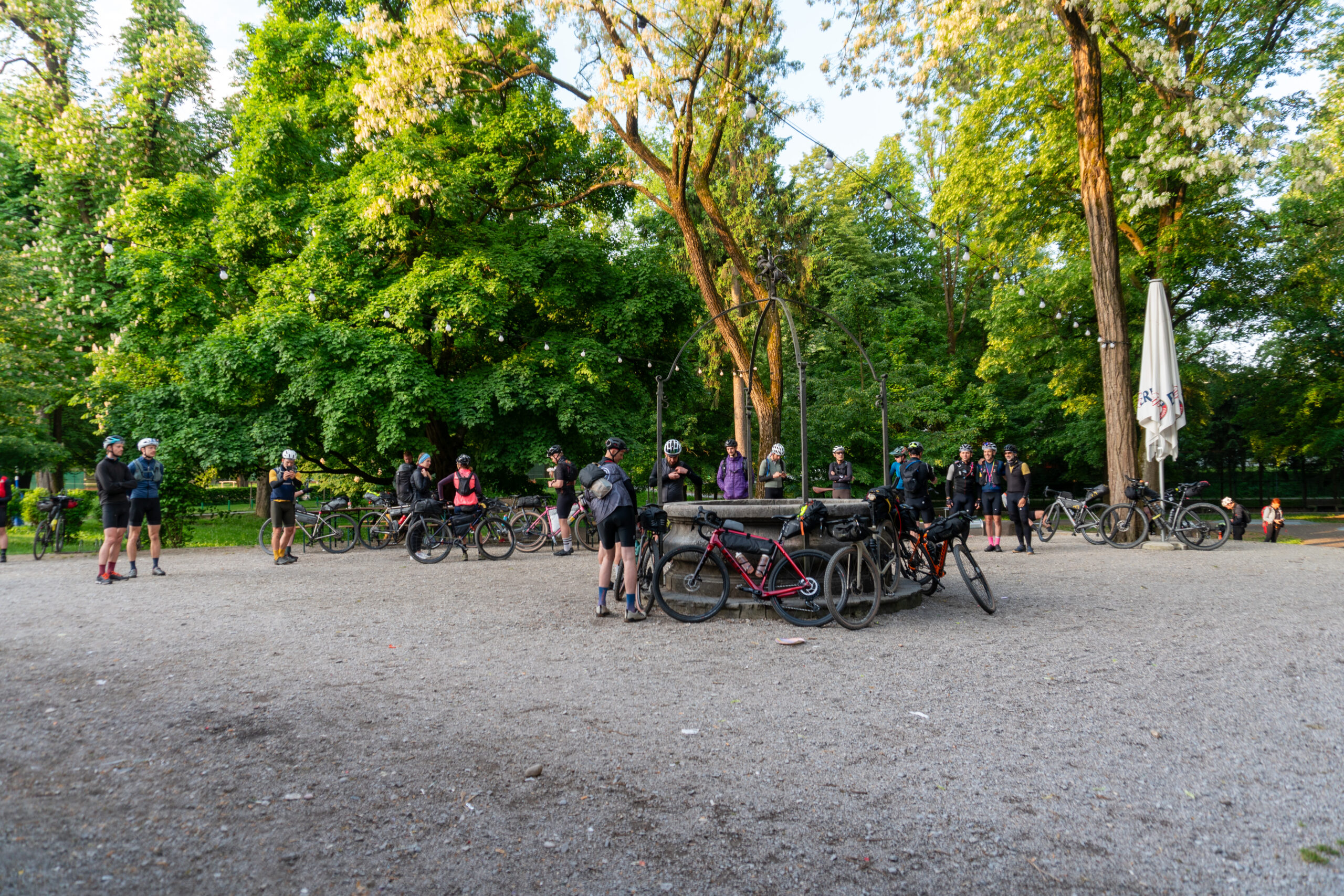 Start of the Seven Serpents race 