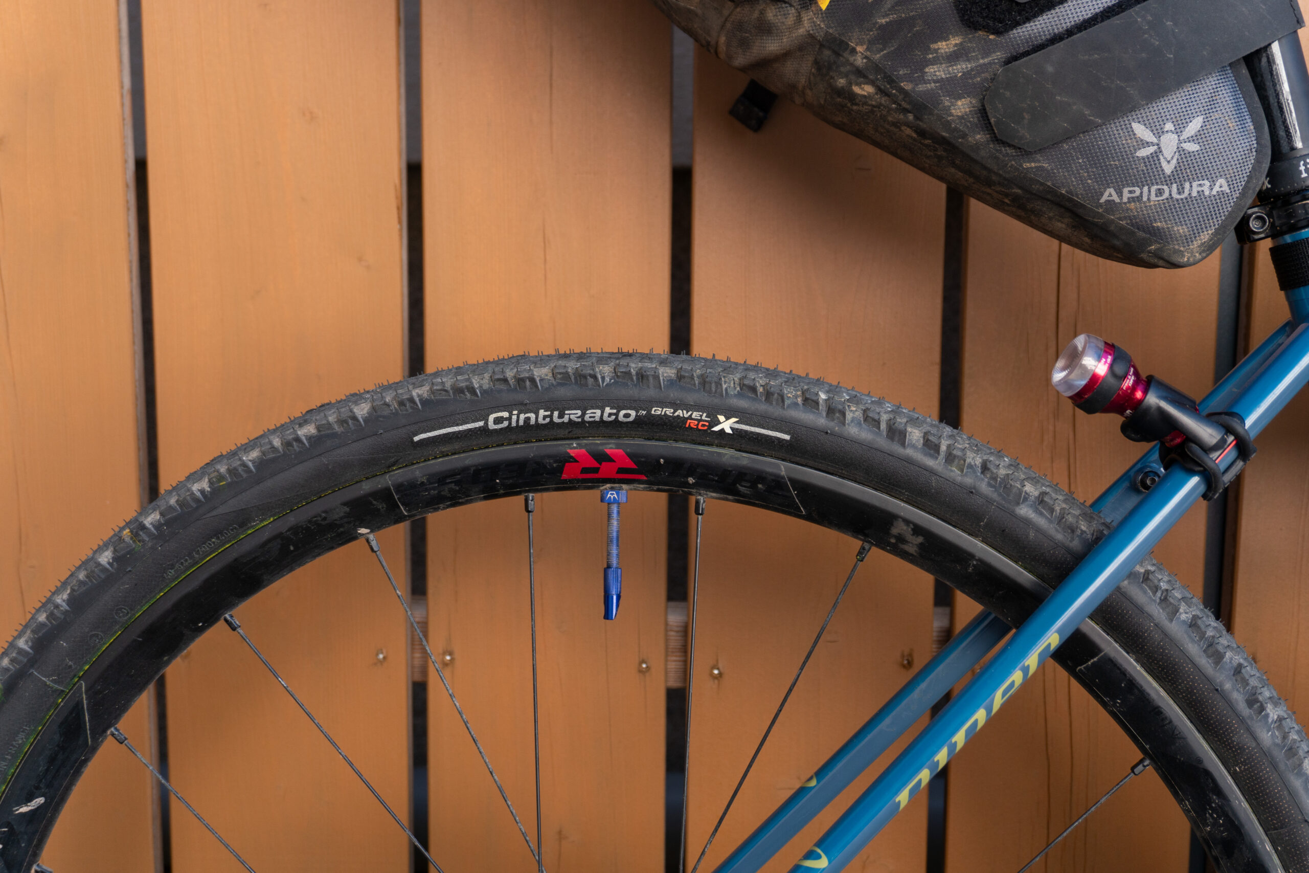 Pirelli Cinturato Gravel RC X tyres on Niner RLT 9 RDO.