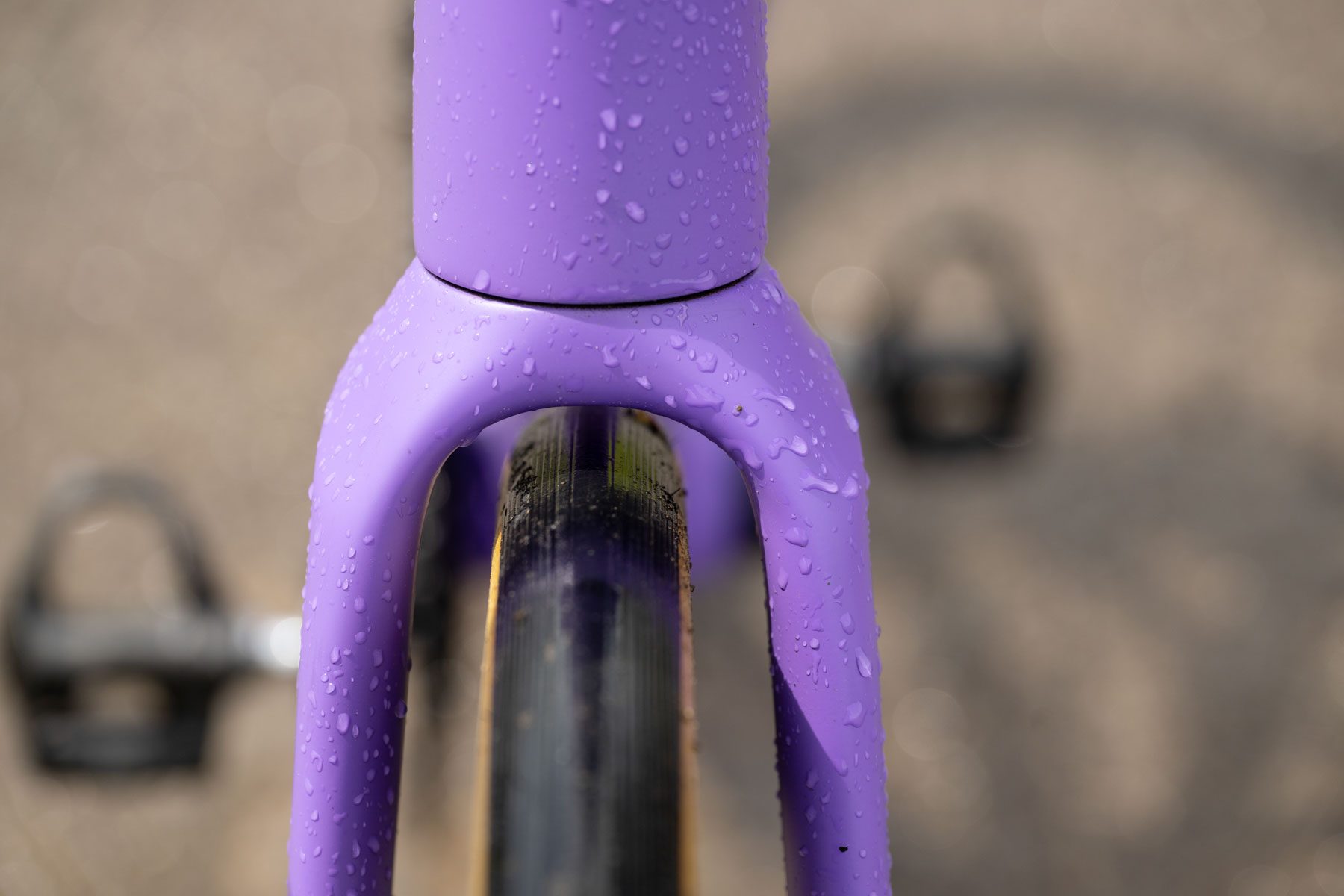 Eddy Merckx 525R fork detail