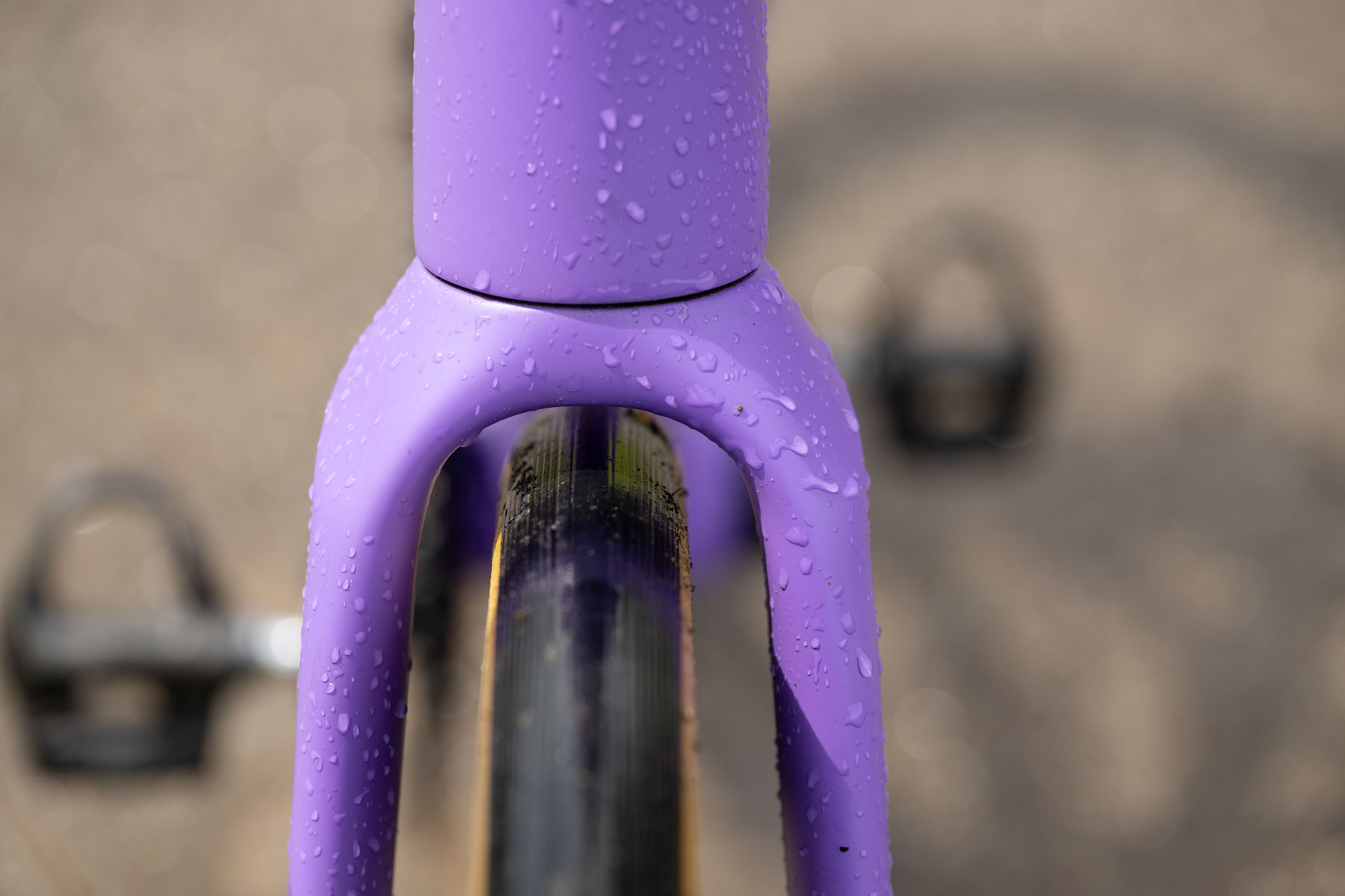 Eddy Merckx 525R fork detail