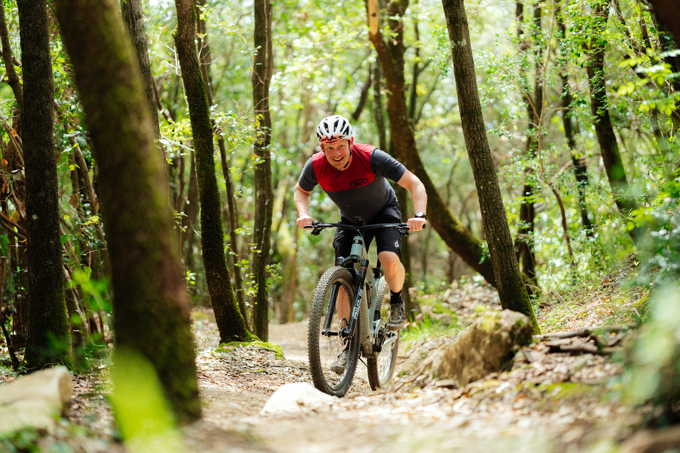 Scott Spark DC climb