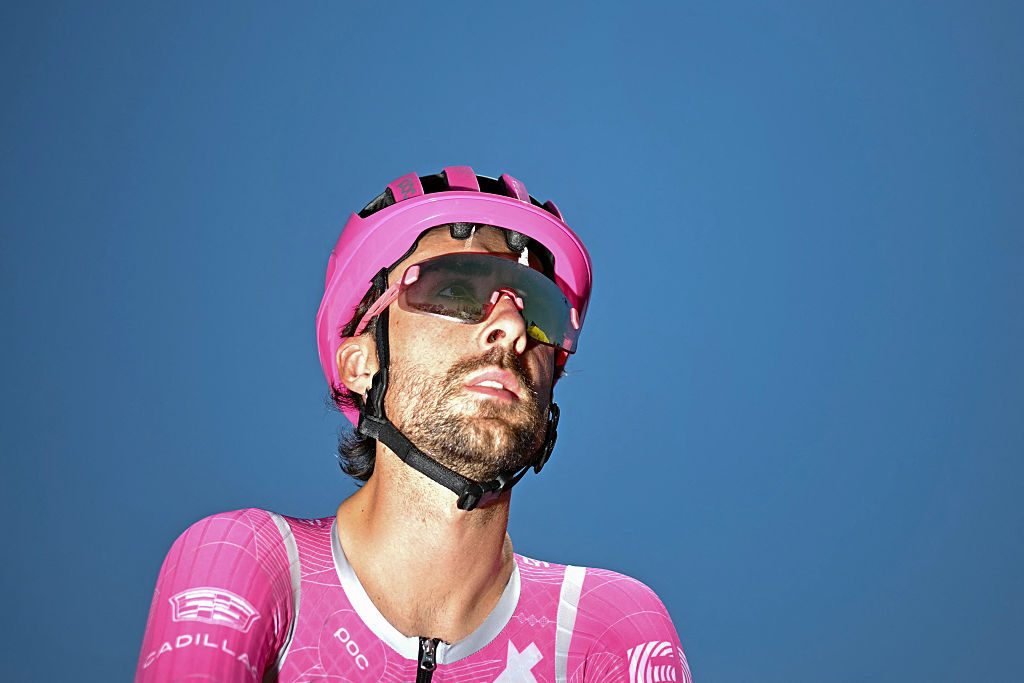 EF Education - EasyPost team's Irish rider Ben Healy awaits the start of the 2nd stage of the 113th edition of the Tour de France cycling race, 168,5 km between Tarragona and Barcelona in northeastern Spain, on July 5, 2026. (Photo by Loic VENANCE / AFP via Getty Images)