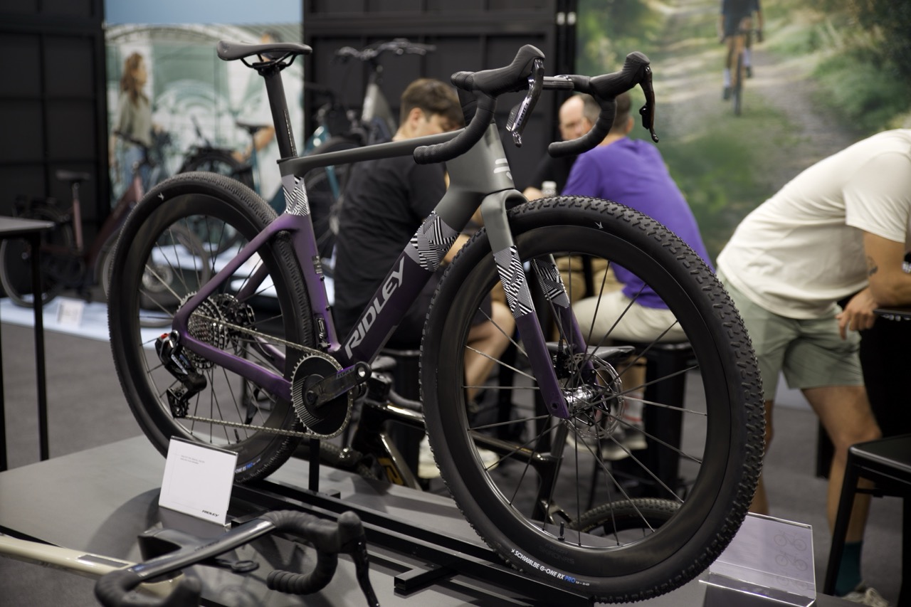 Ridley prototype gravel racer at Eurobike