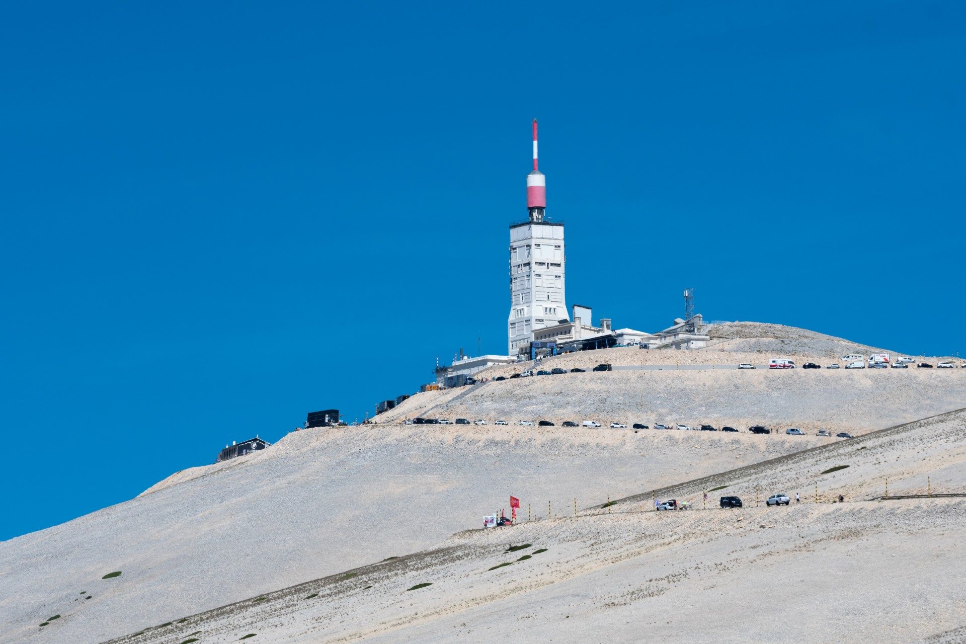The summit of Mont Ventoux in Provence, France