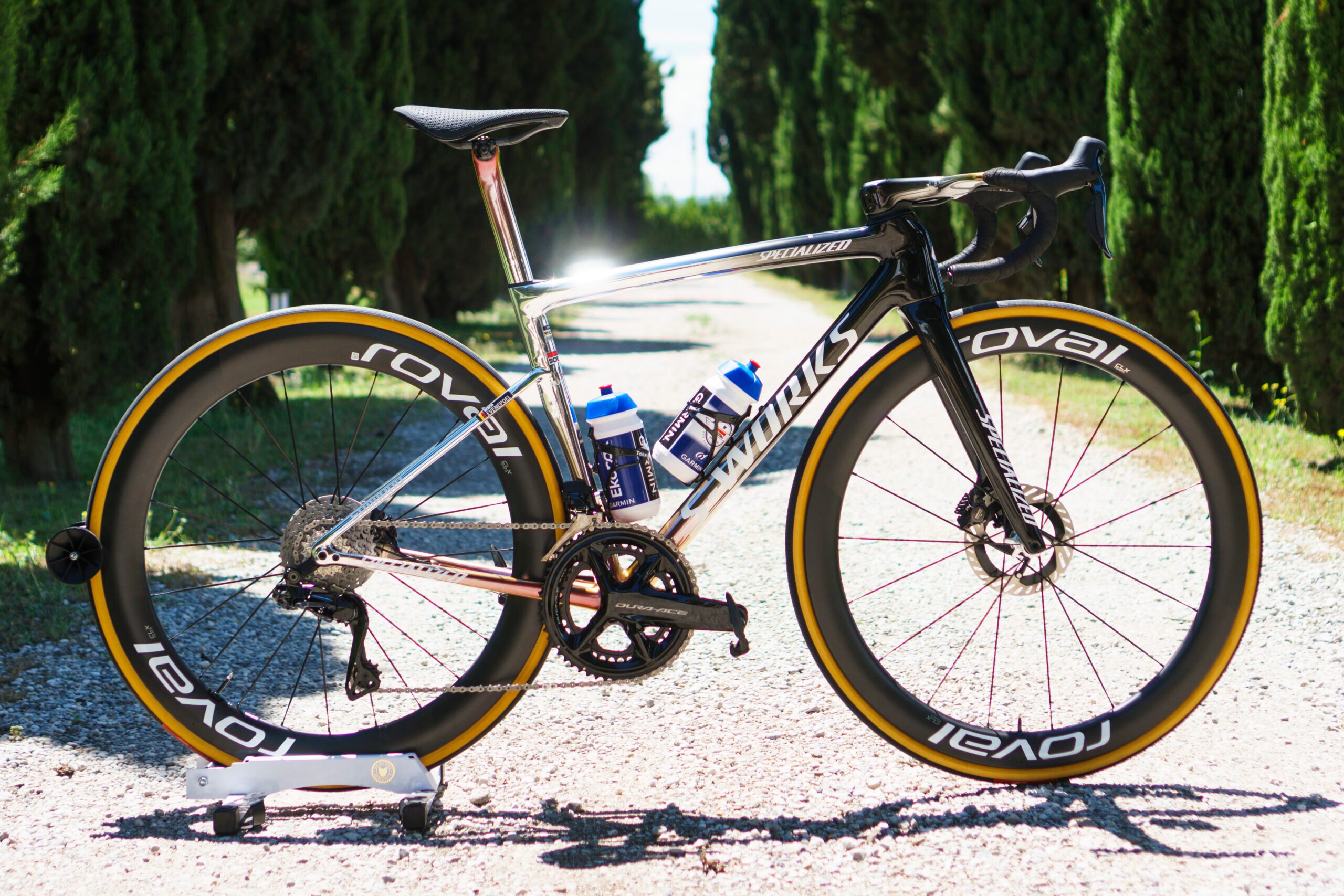 Remco Evenepoel's Specialized S-Works Tarmac SL8 for the 2024 Tour de France