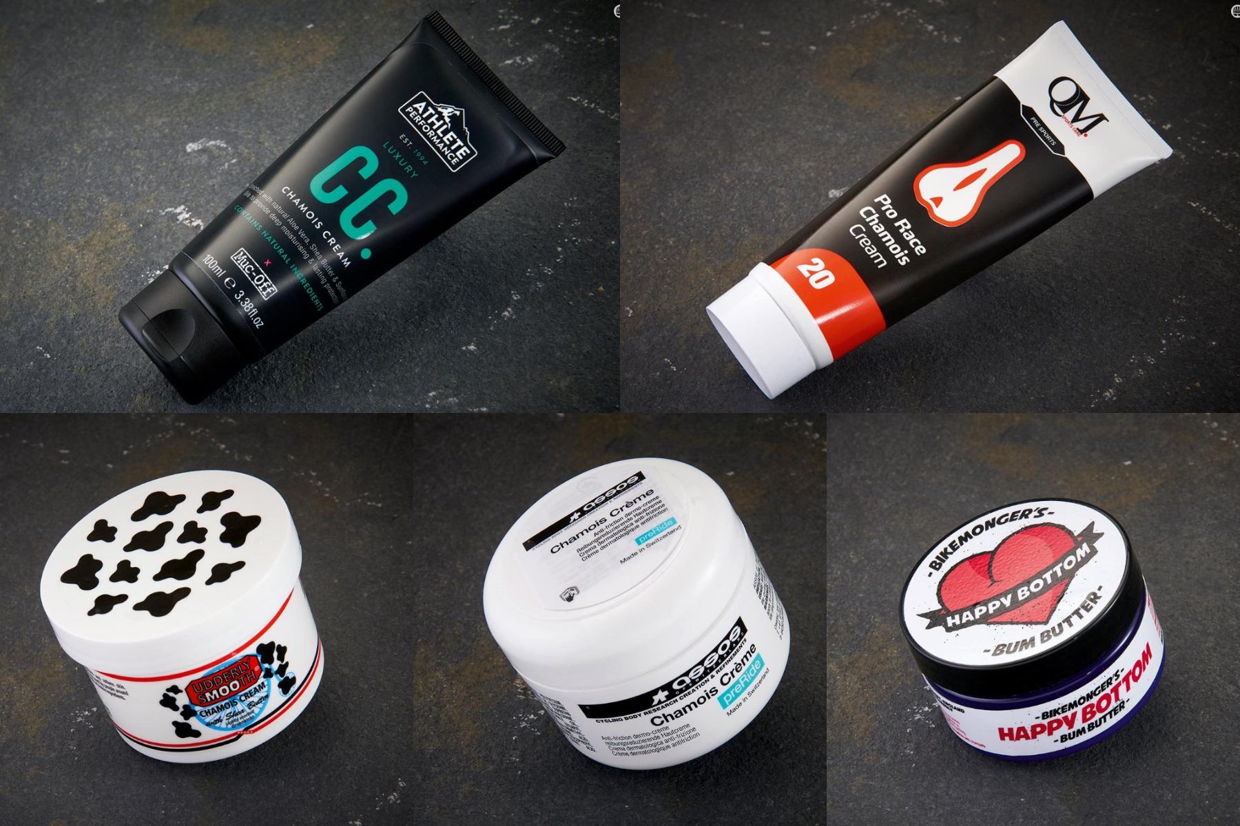 Chamois cream collage