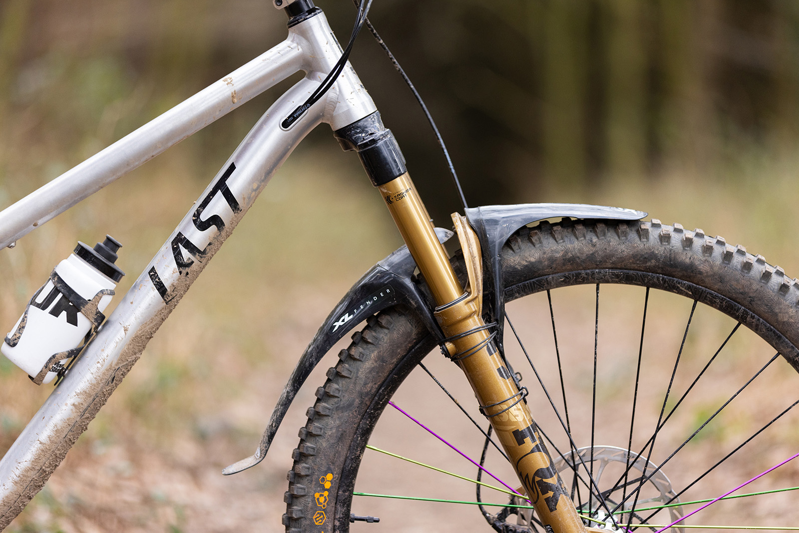 Mucky Nutz mudguard for mountain bike