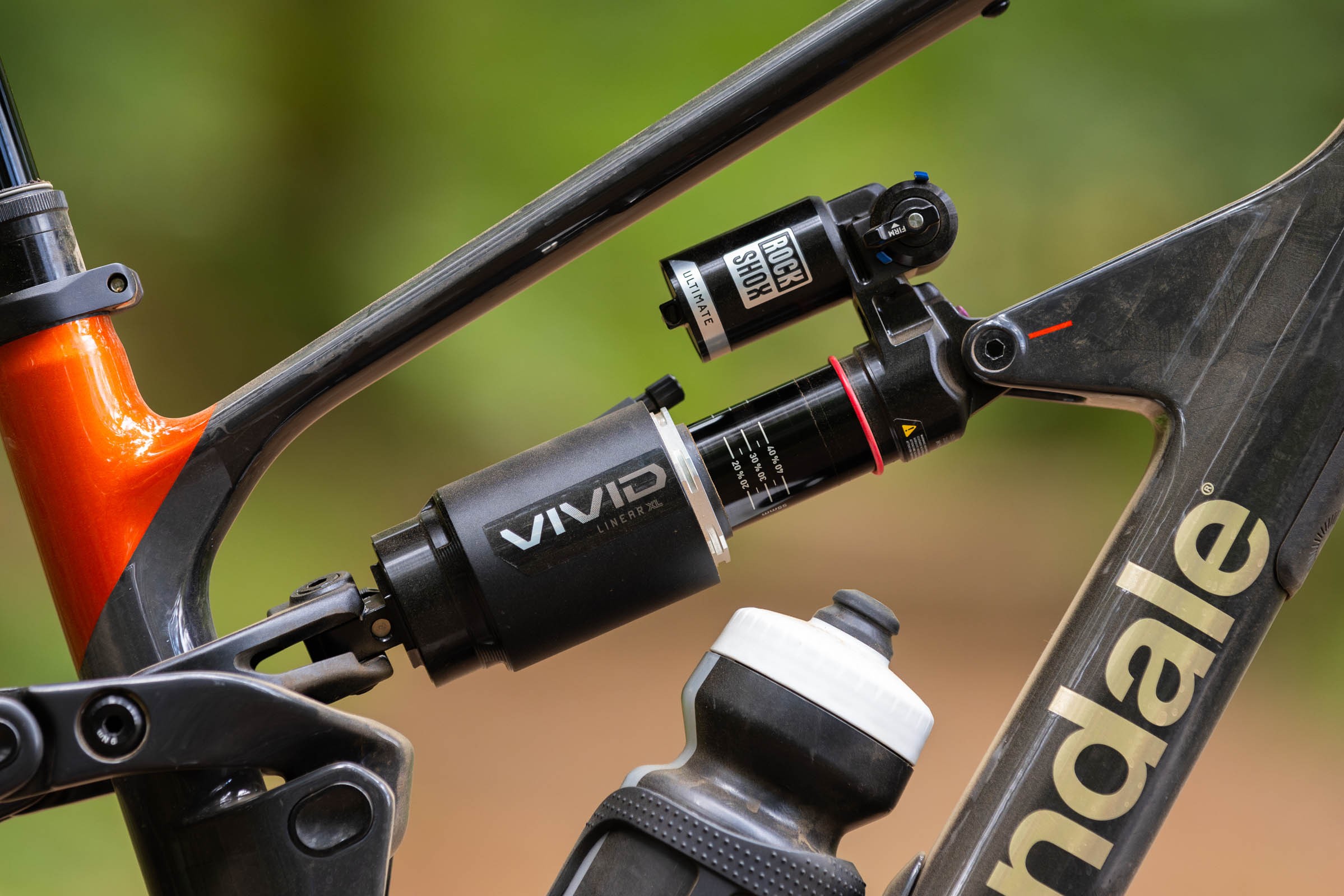 RockShox Vivid Air Ultimate Air rear shock.