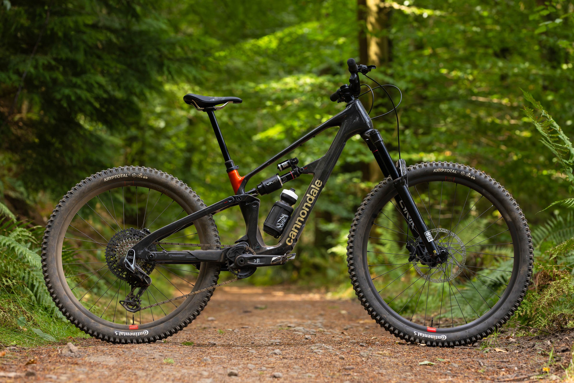 Cannondale Bad Habit 1 side on shot.