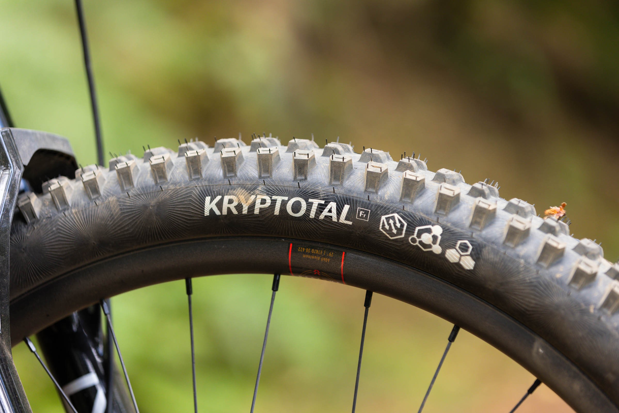 Continental Kryptotal front tyre.