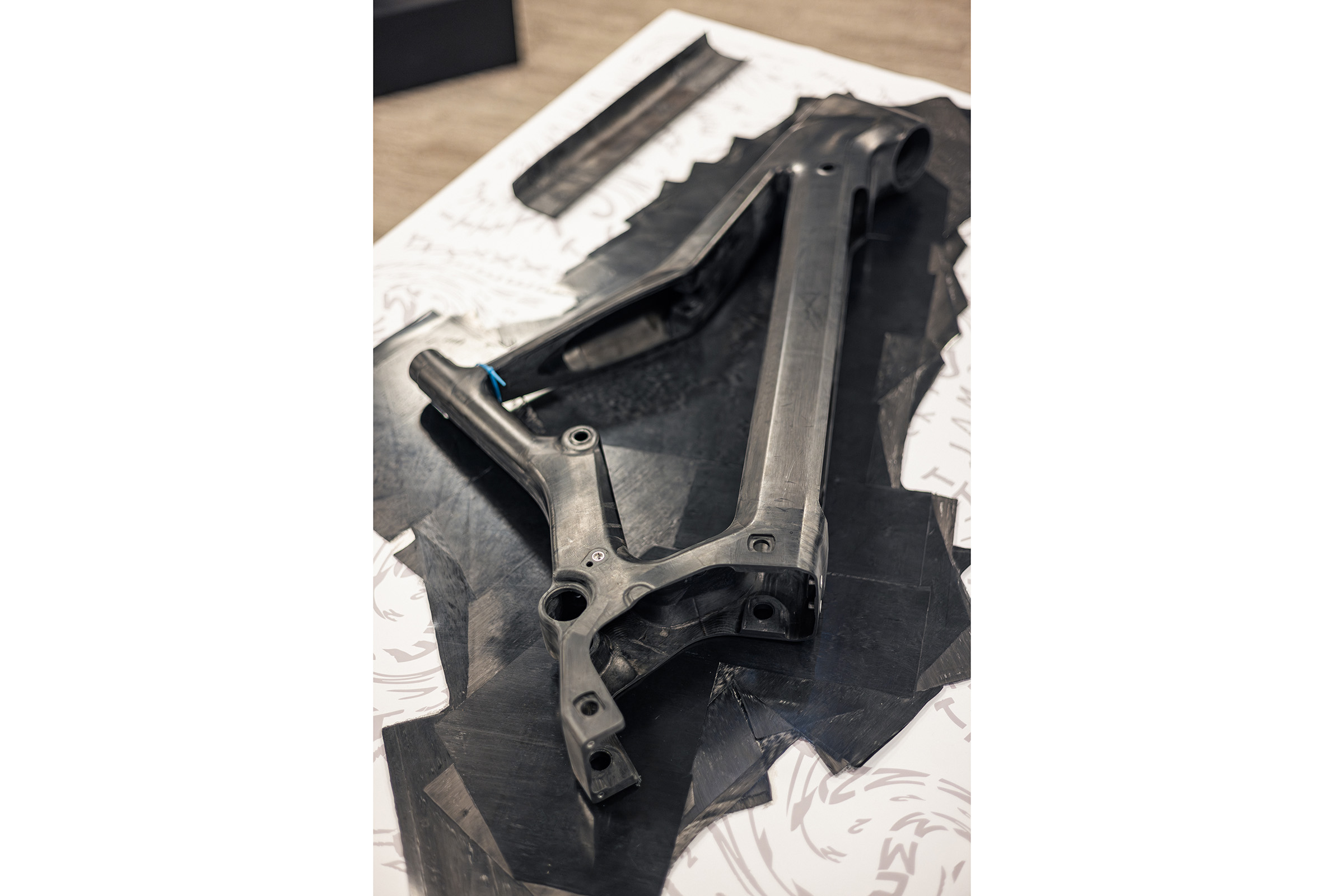 Focus Bikes Jam2 NEXT electric mountain bike made from thermoplastic carbon fibre
