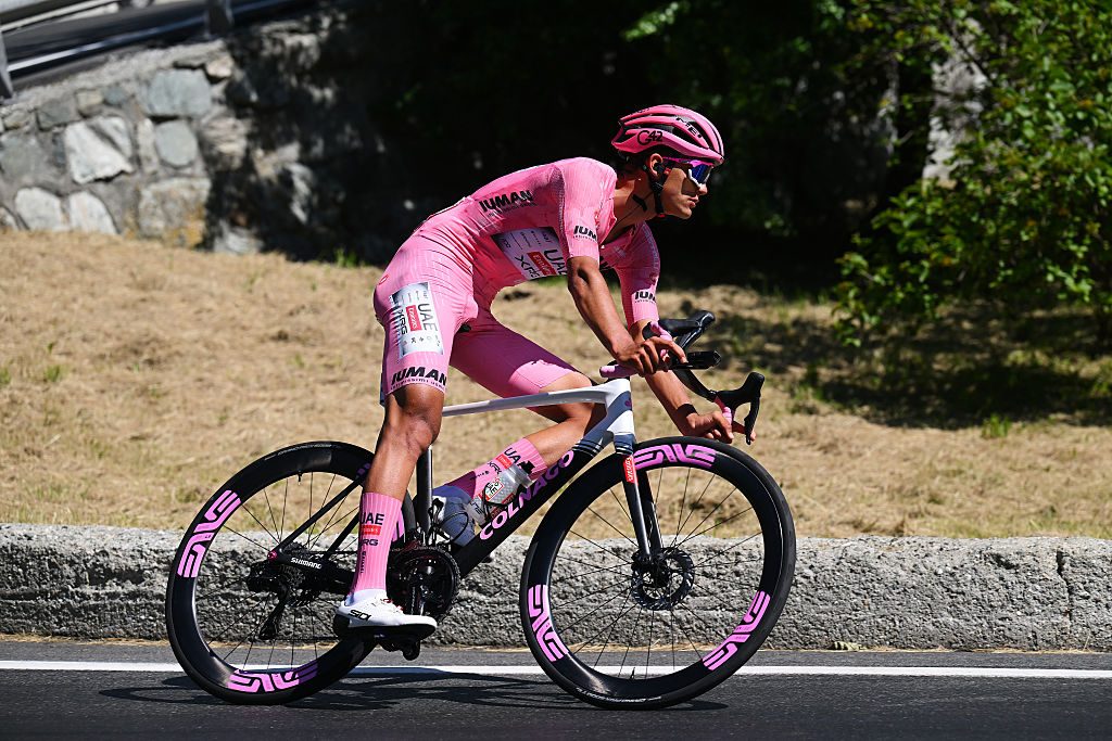 Isaac del Toro at the 2025 Giro d'Italia