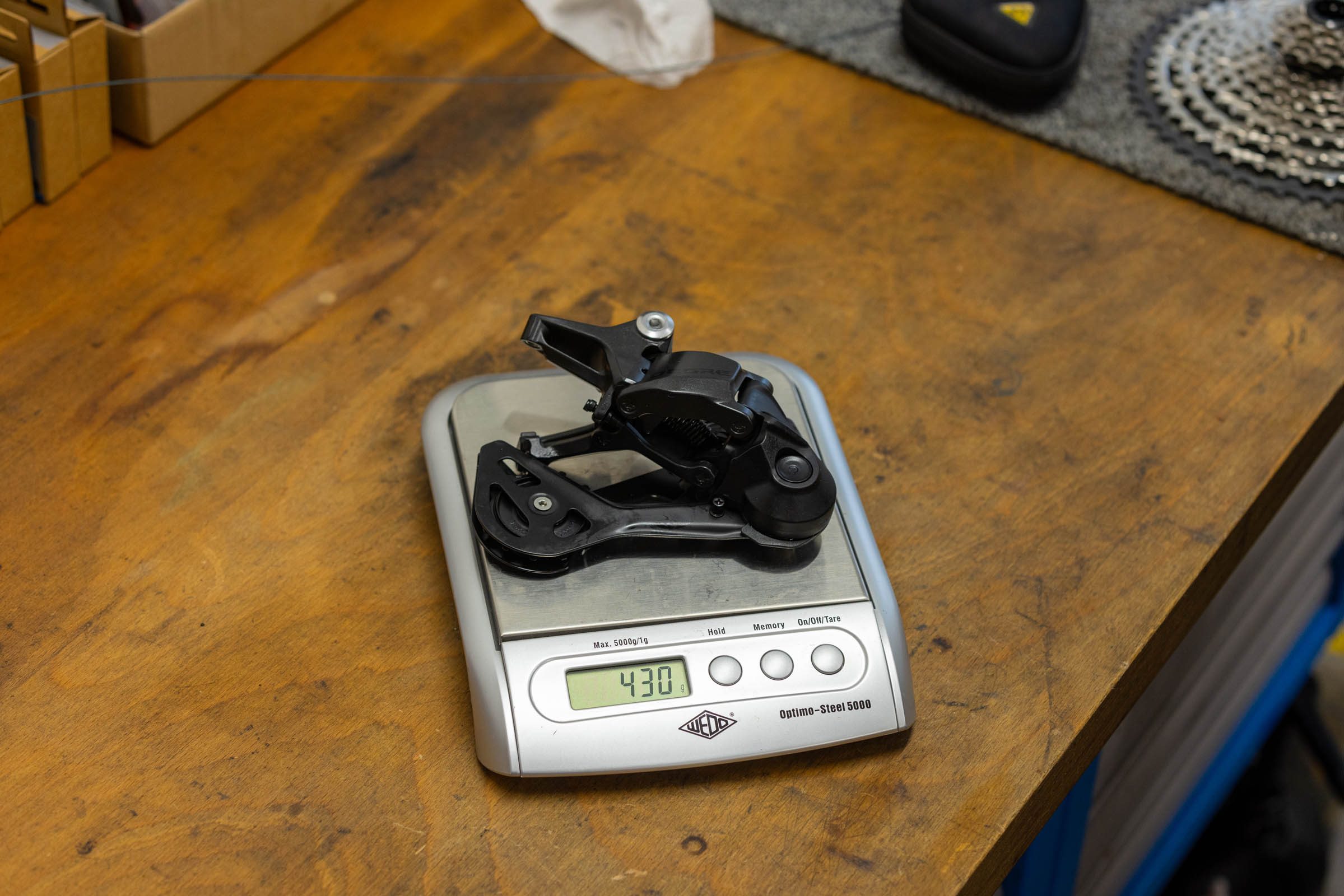 Shimano Deore derailleur weight