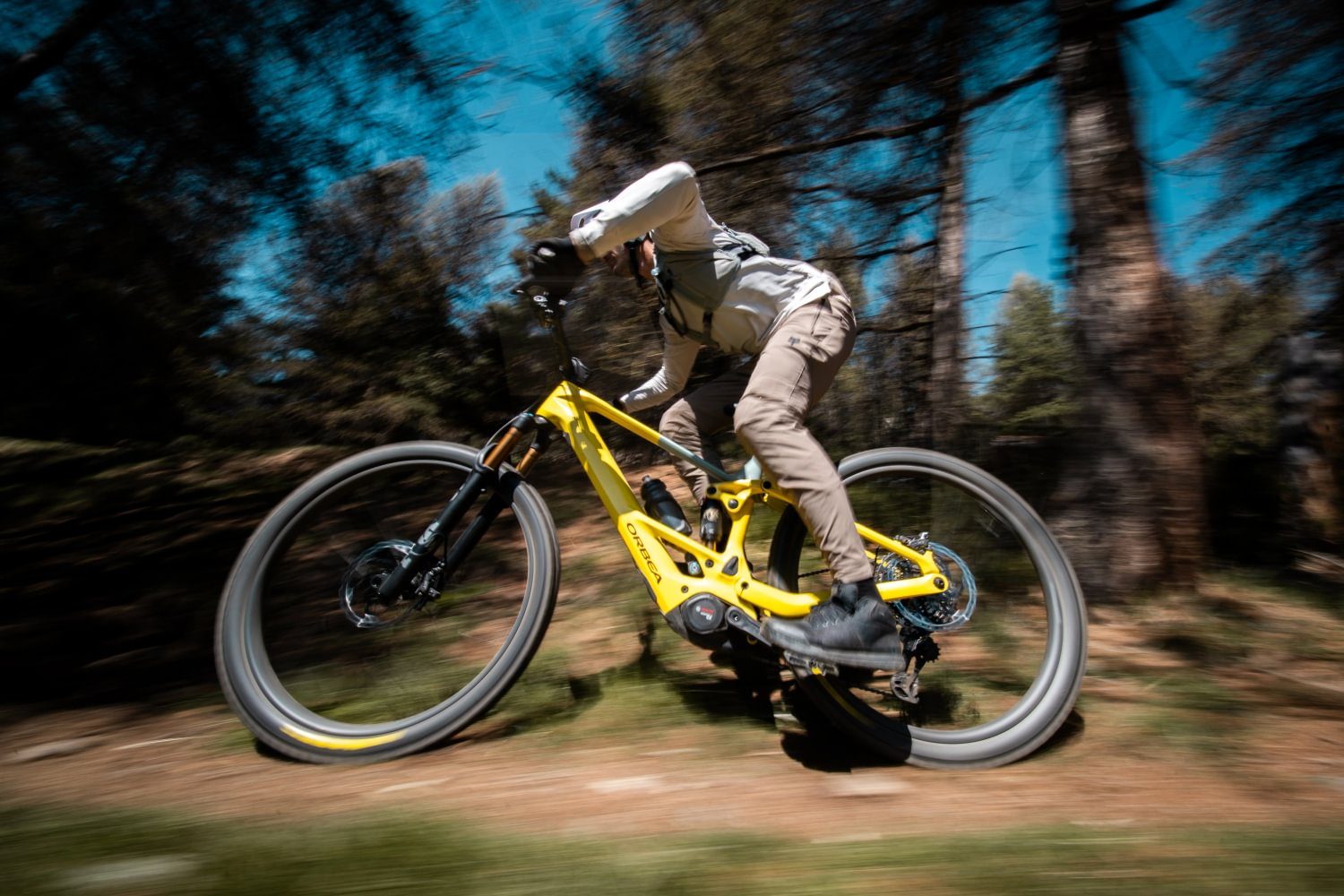 Orbea Wild TR on trail