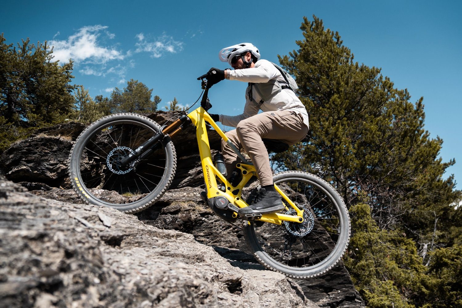 Orbea Wild TR on trail