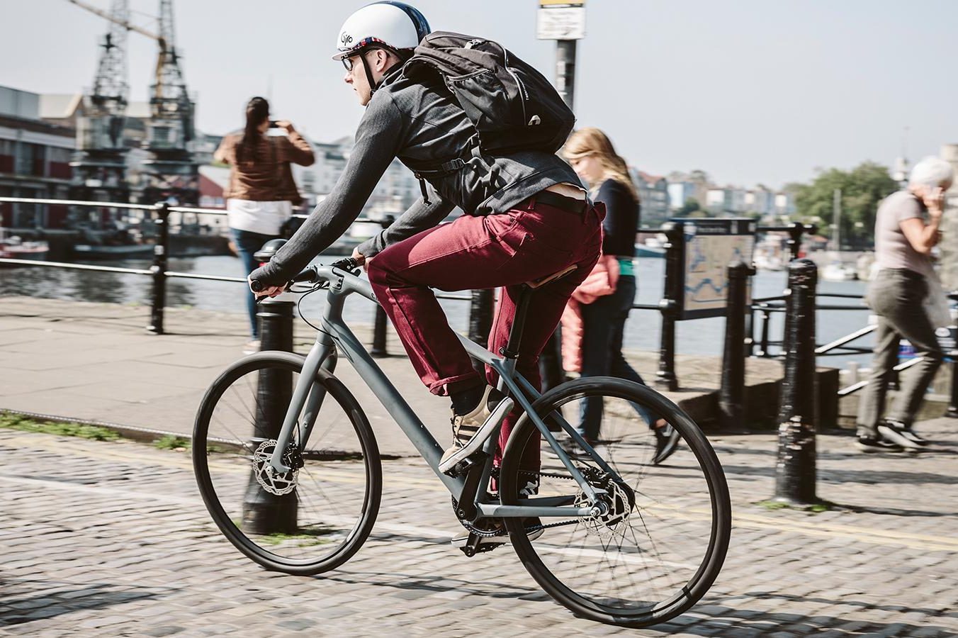 Learn some basic city skills — be assertive and learn the primary and secondary riding positions