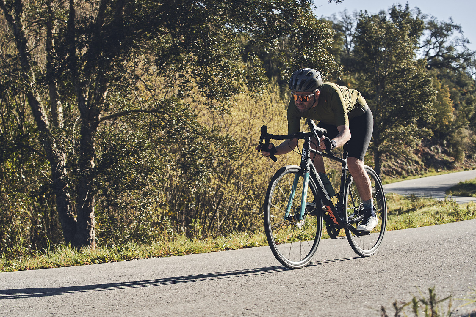 Male cyclist